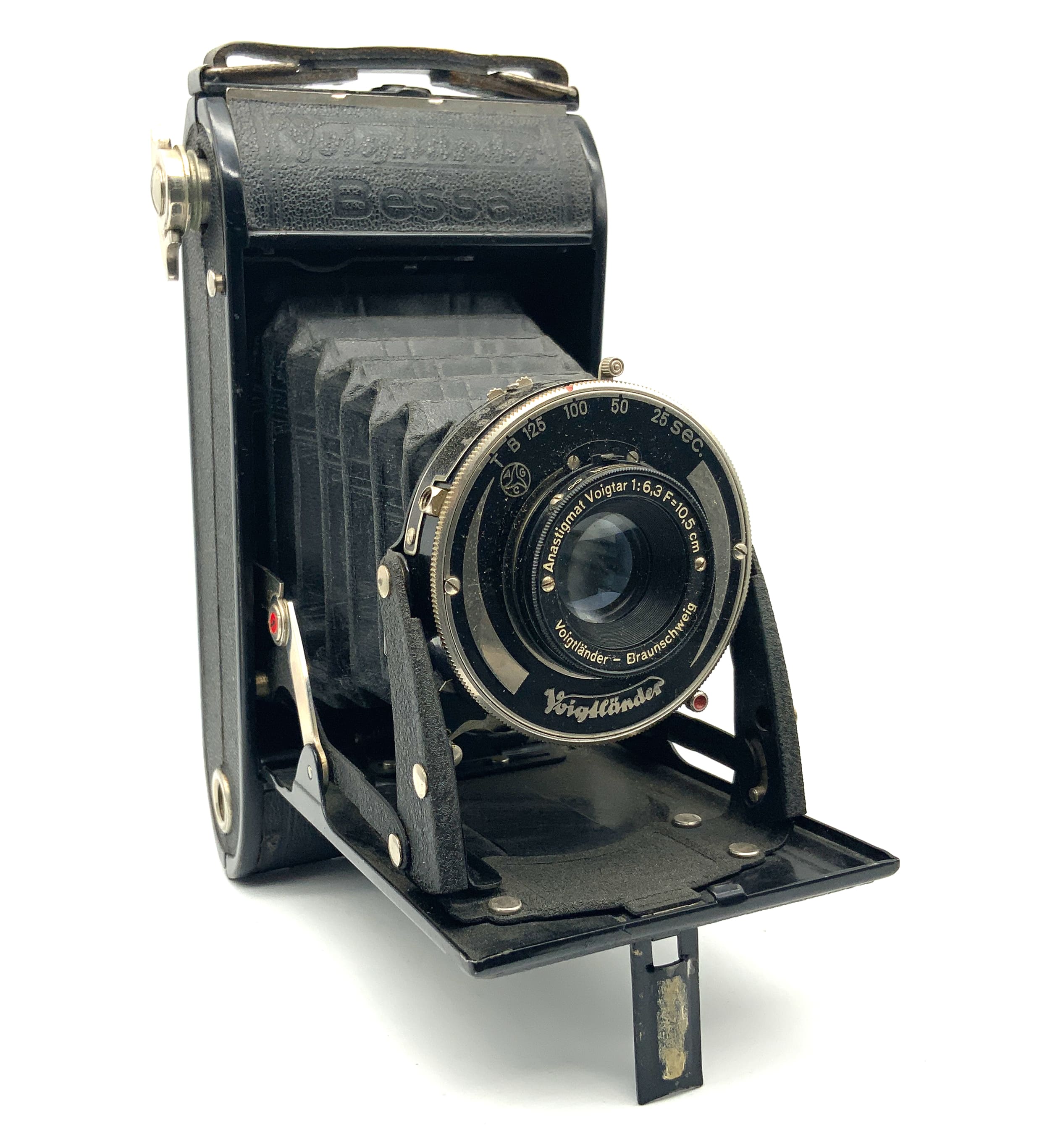 Voigtländer Bessa Klappkamera mit Anastigmat Voigtar 10,5cm 1:6.3 Analogkamera