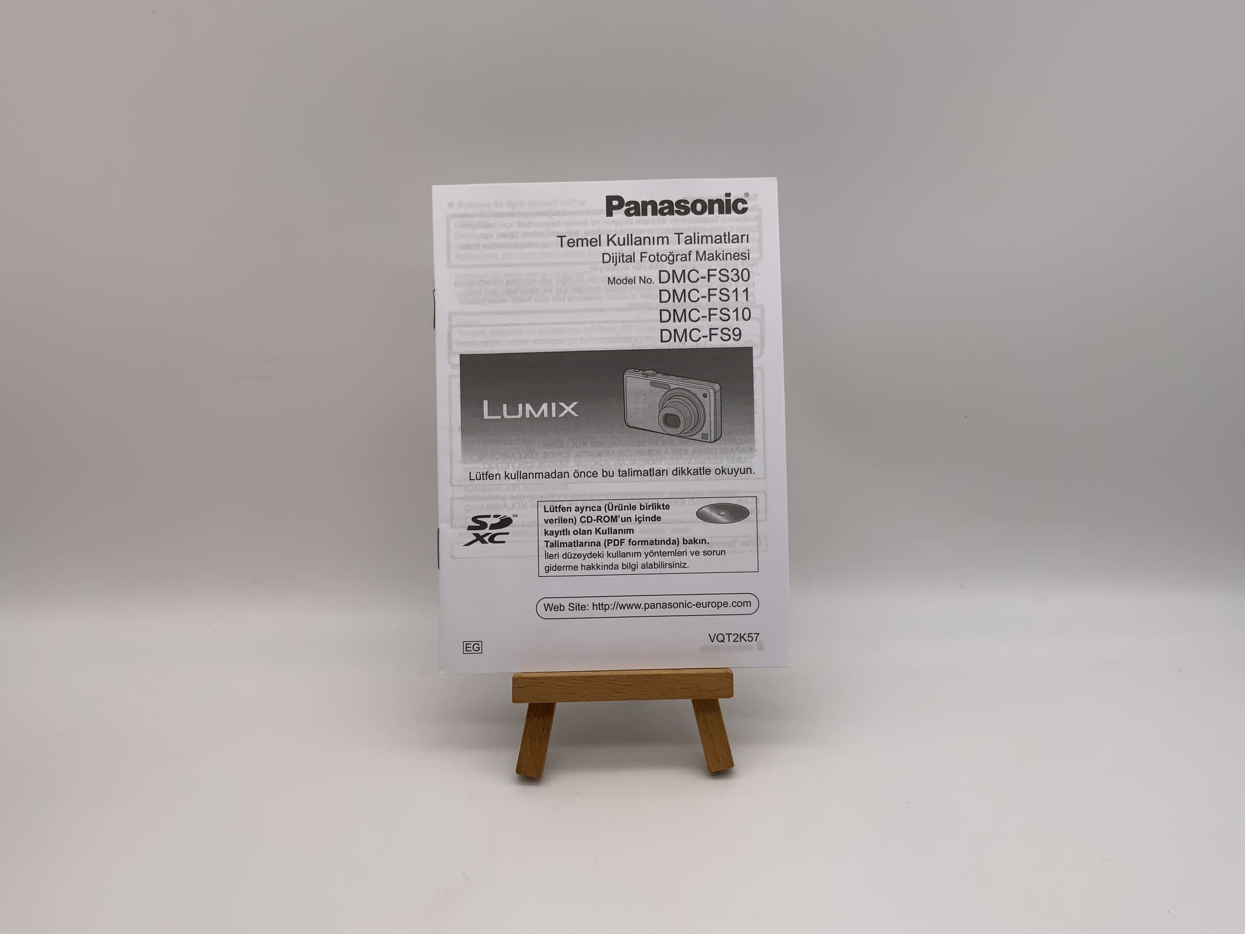Panasonic DMC-FS30 User Manual (Turkish)