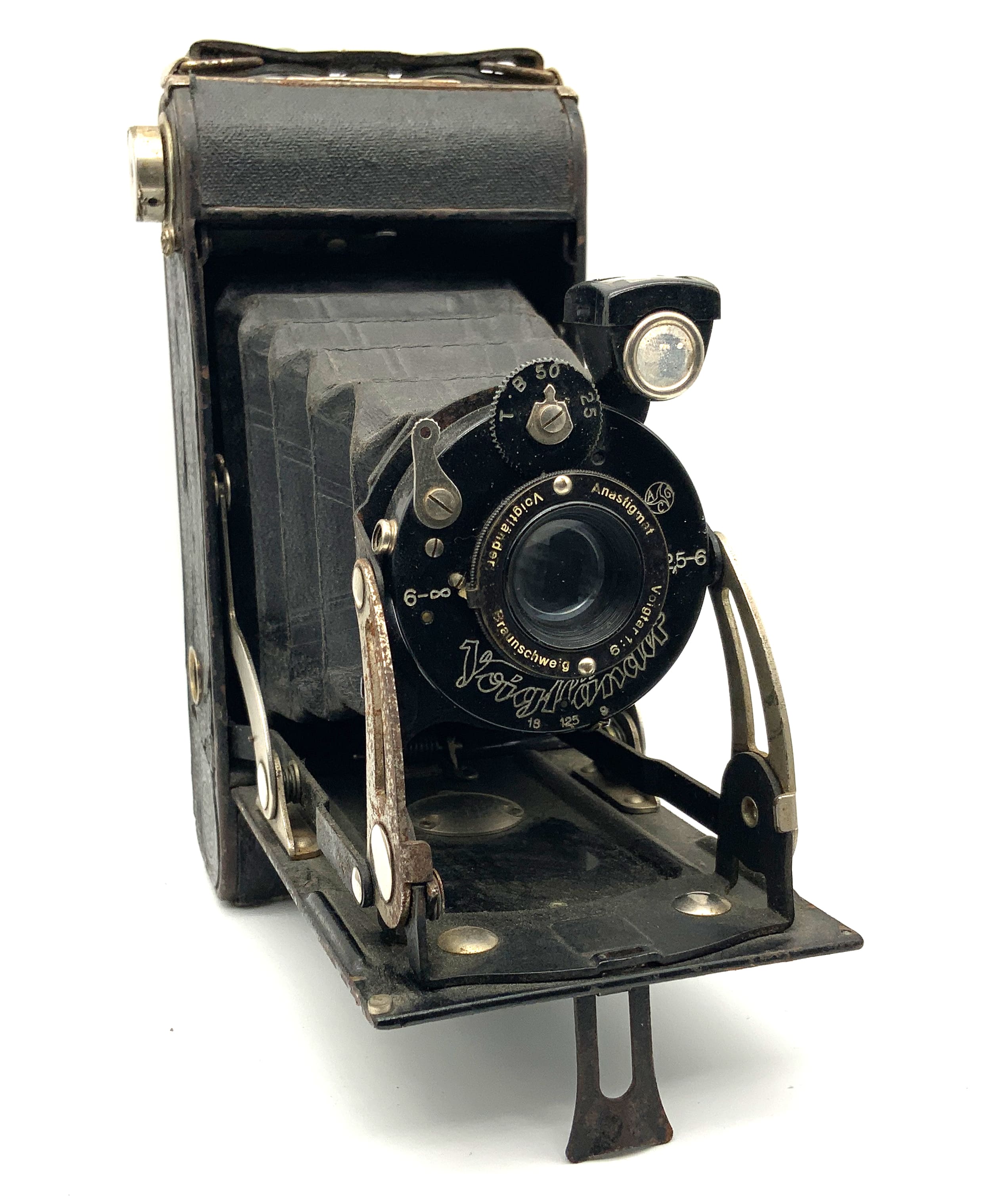 Voigtländer Klappkamera mit Anastigmat Voigtar 1:9 Analogkamera