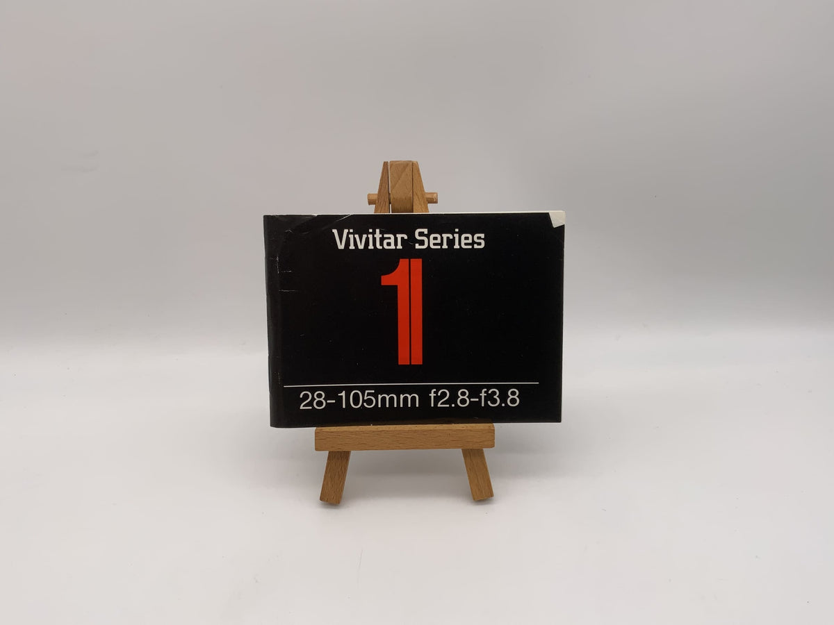 Vivitar Series 1 28-105mm f2.8-3.8 User Manual (German)