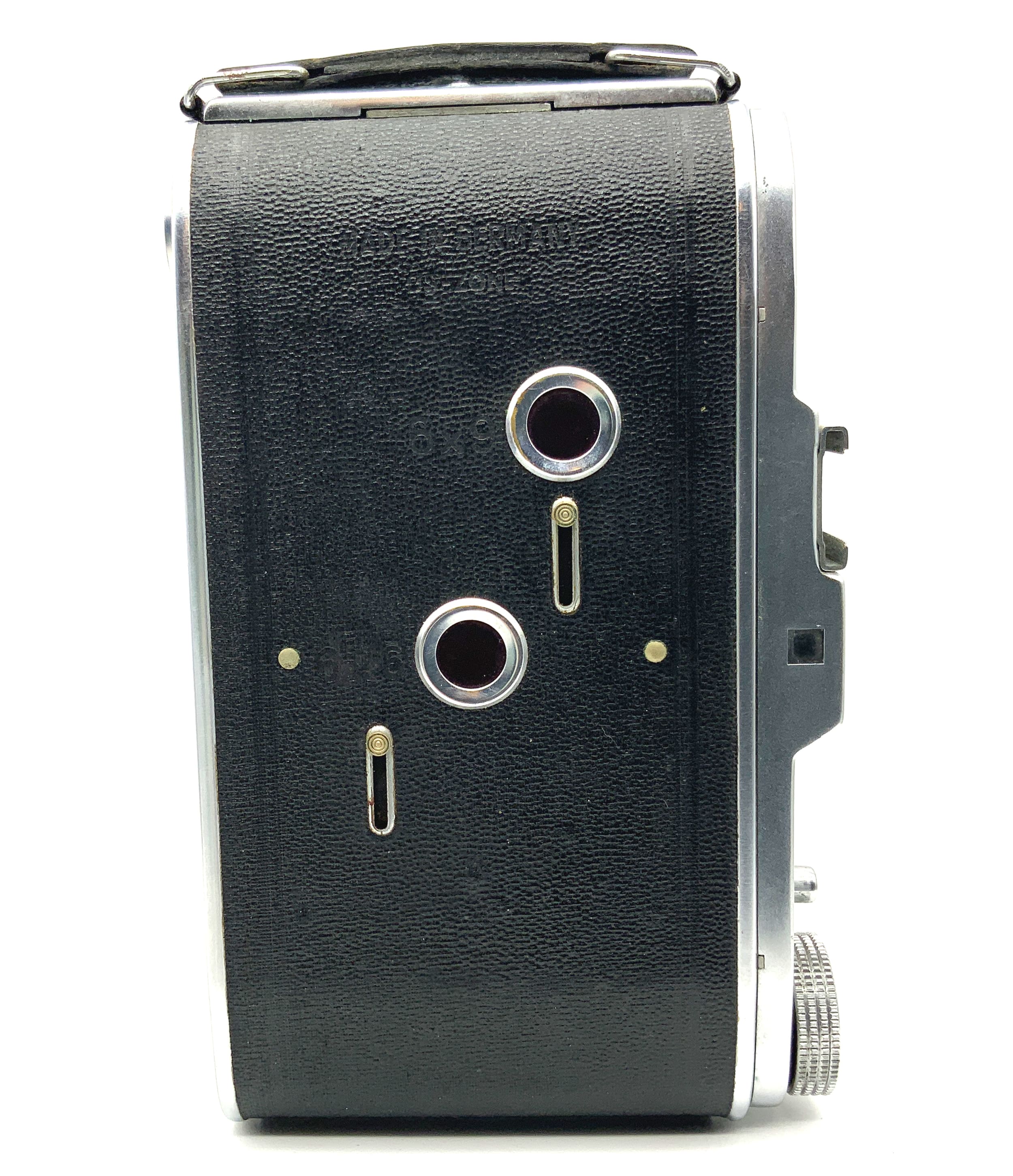 Adox Dr. Schleussner Klappkamera mit Schneider Kreuznach Radionar 105mm 1:4.5