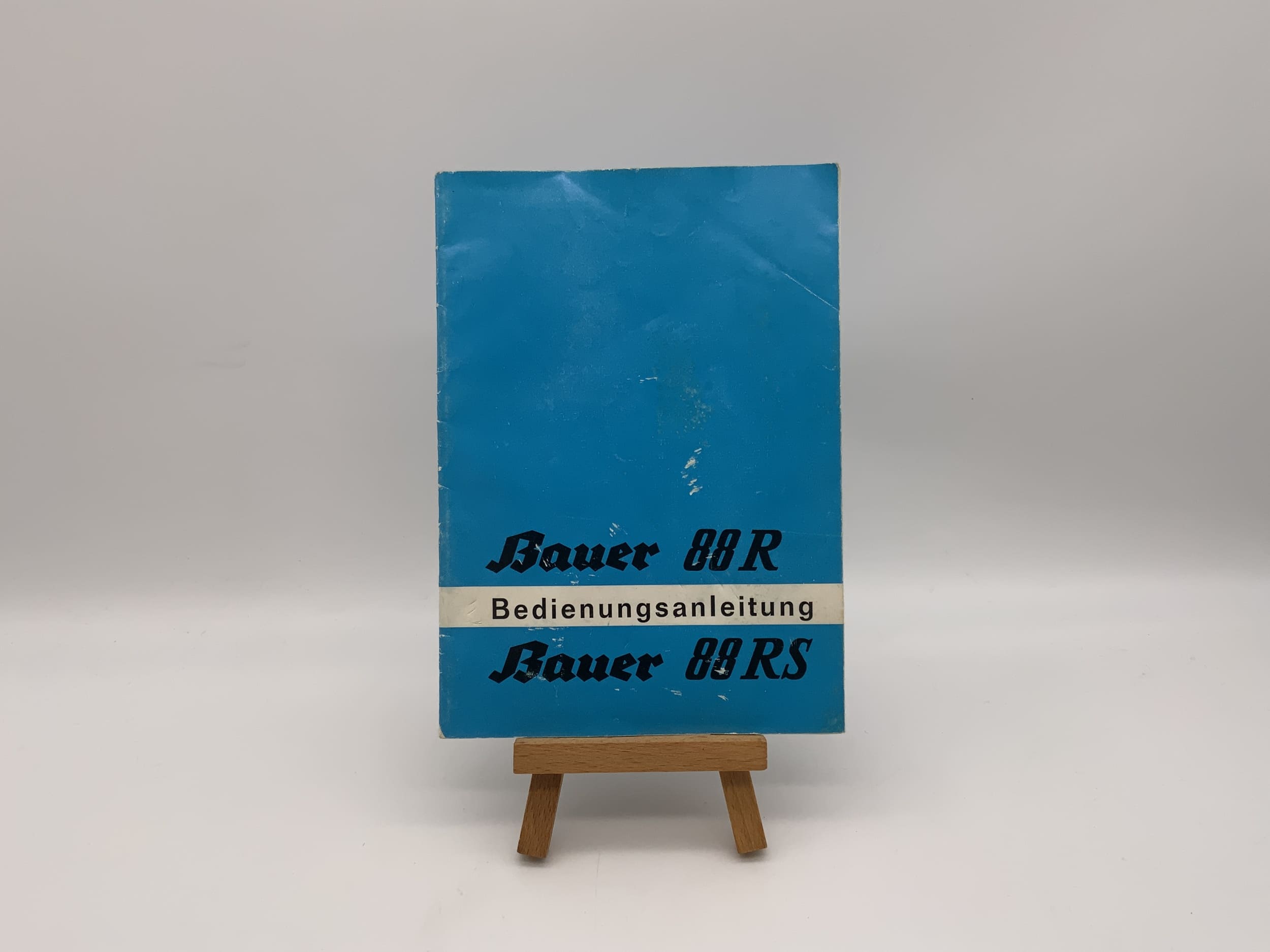 Bauer 88 R / 88 RS Operating Instructions German