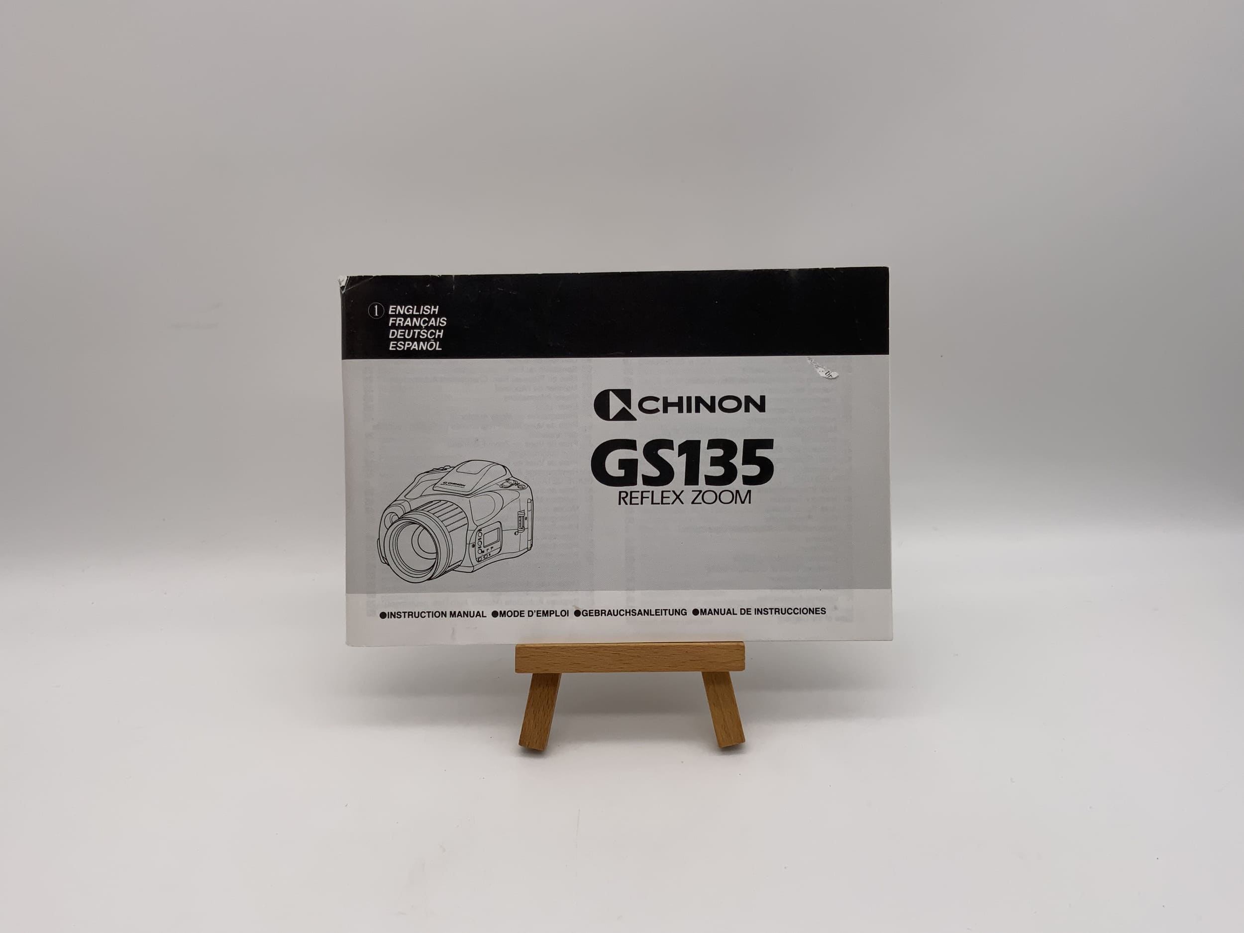 Chinon GS 135 Reflex Zoom User Manual (German)