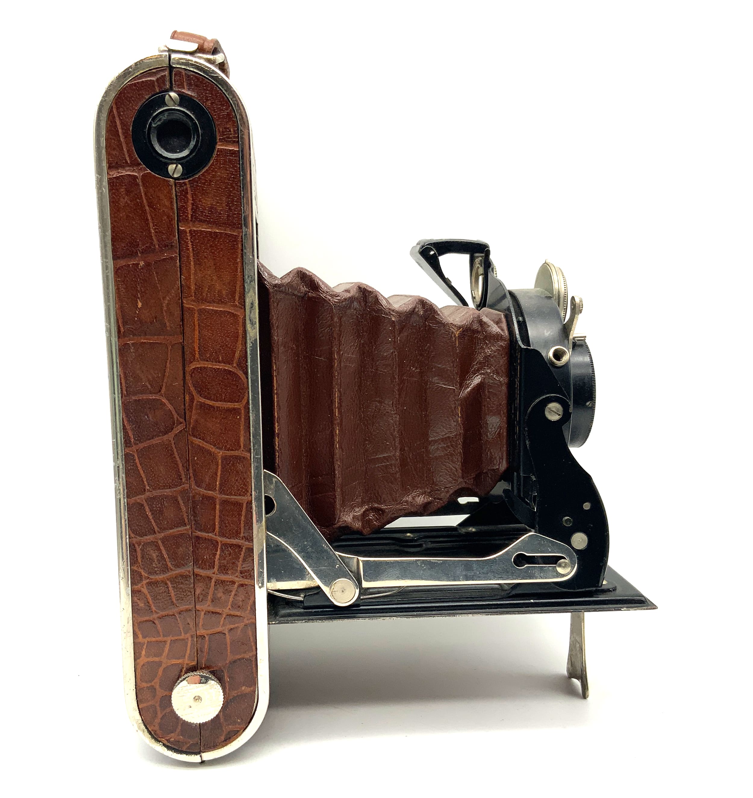 Foth Klappkamera mit Anastigmat 105mm 1:4.5 Analogkamera