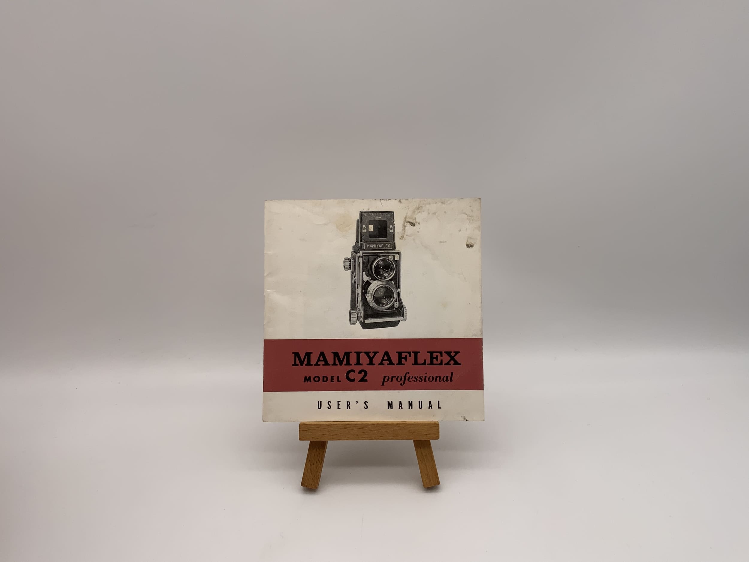 Mamiya Model C 2 Professional Mamiyaflex User Manual English