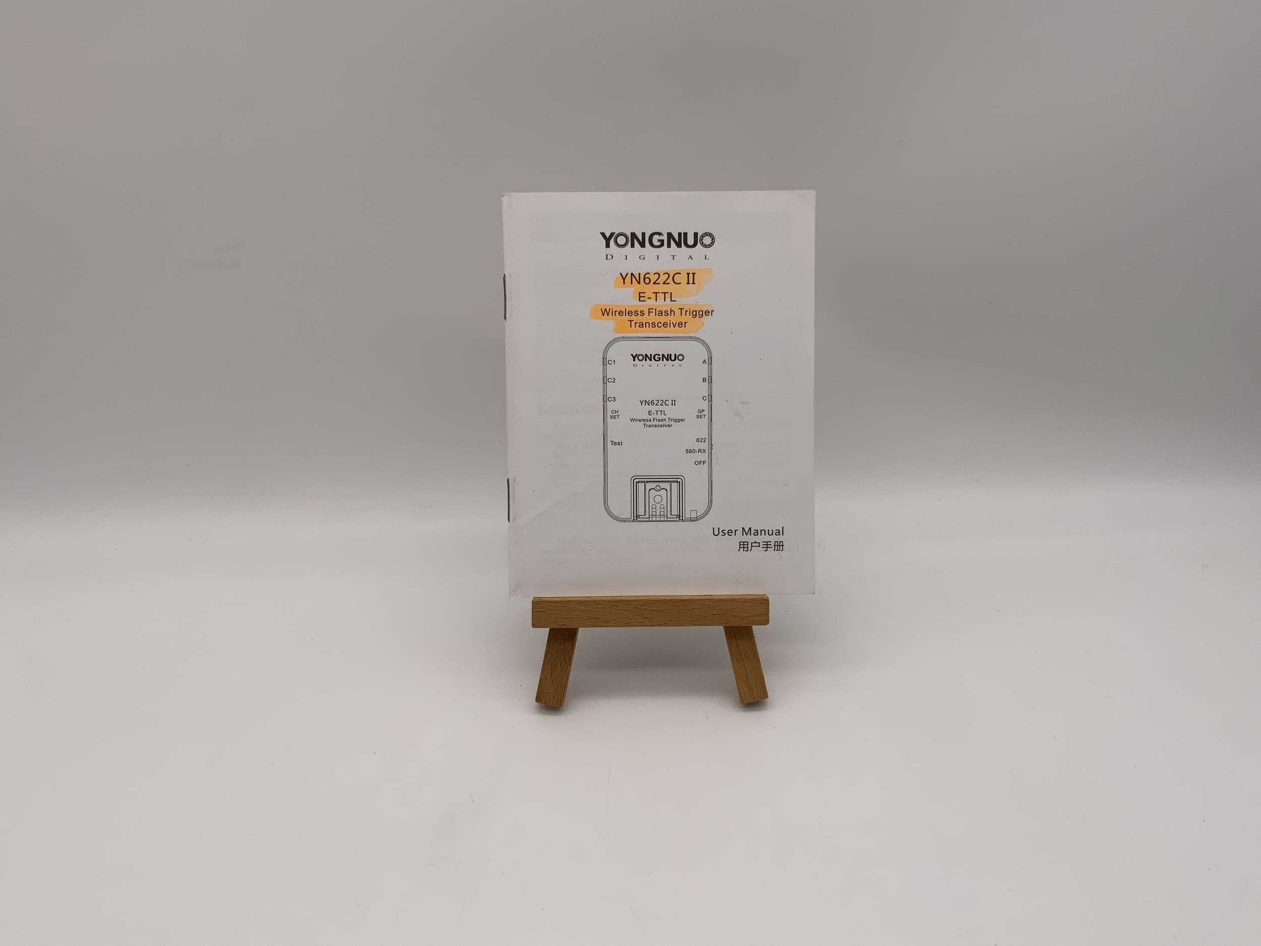 Yongnuo YN622C II E-TTL Wireless Flash Trigger Transceiver Manual (English)