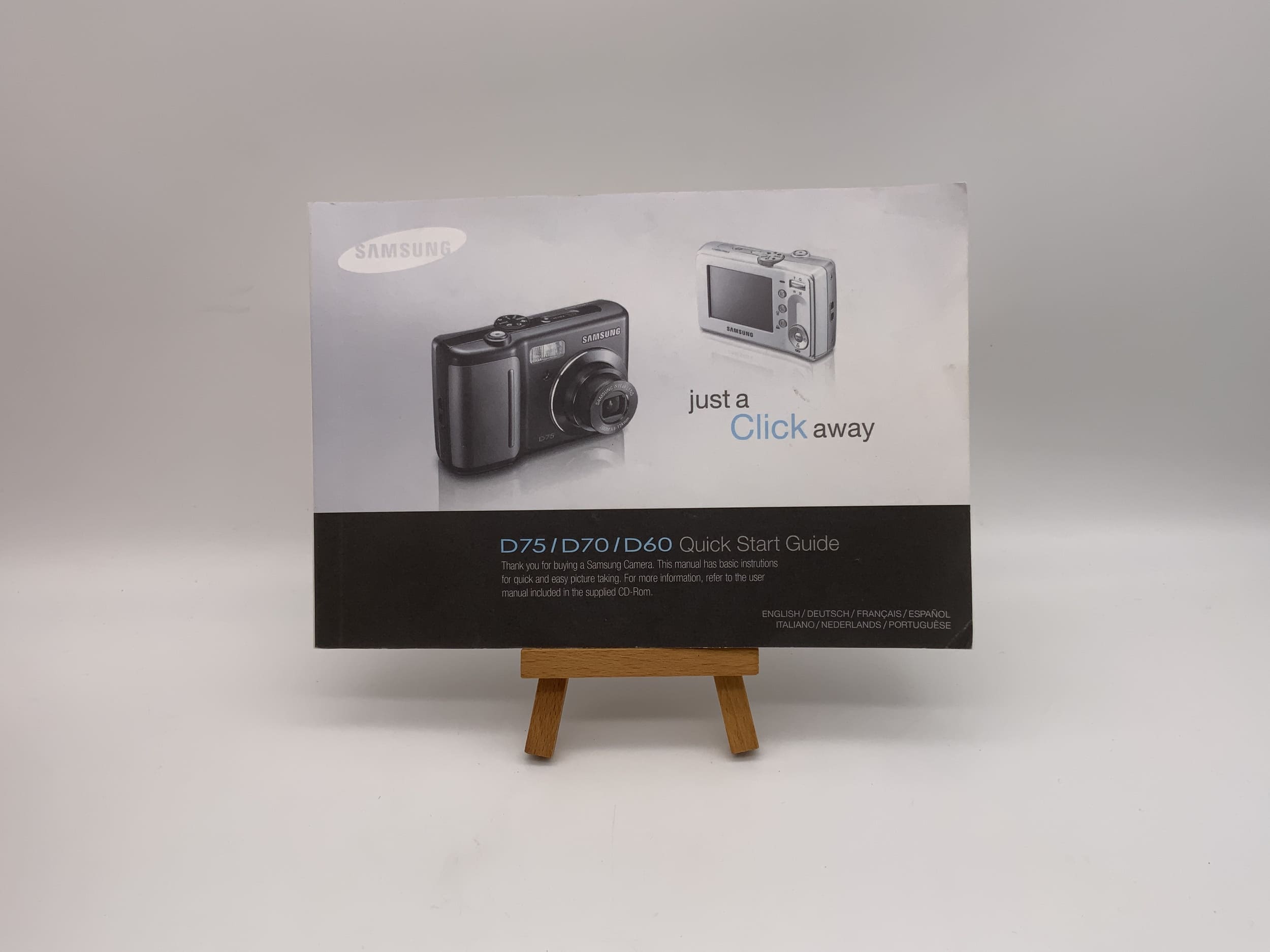 Samsung D75/D70/D60 User Manual (German)