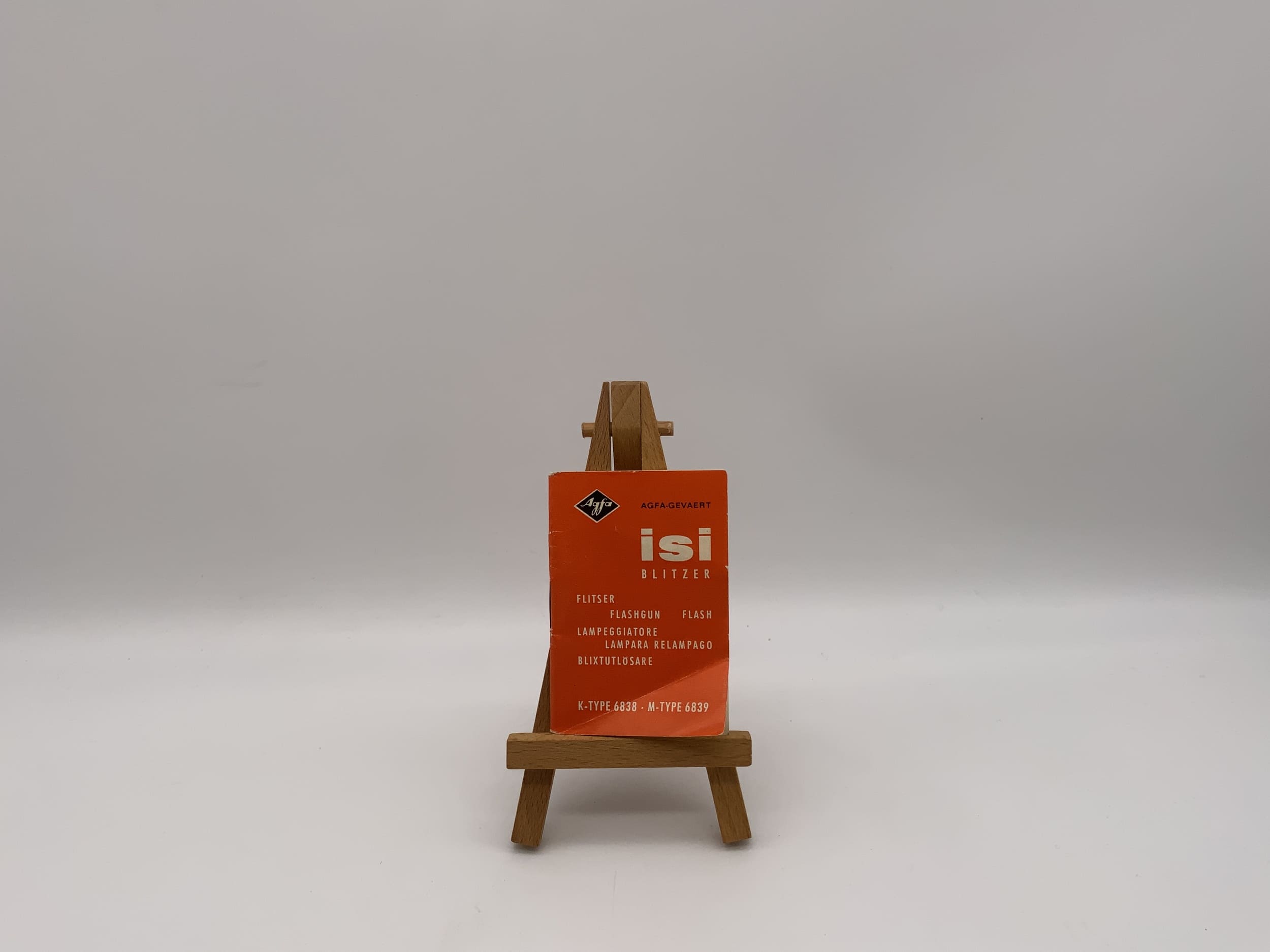 Agfa ISI flash unit user manual (German)