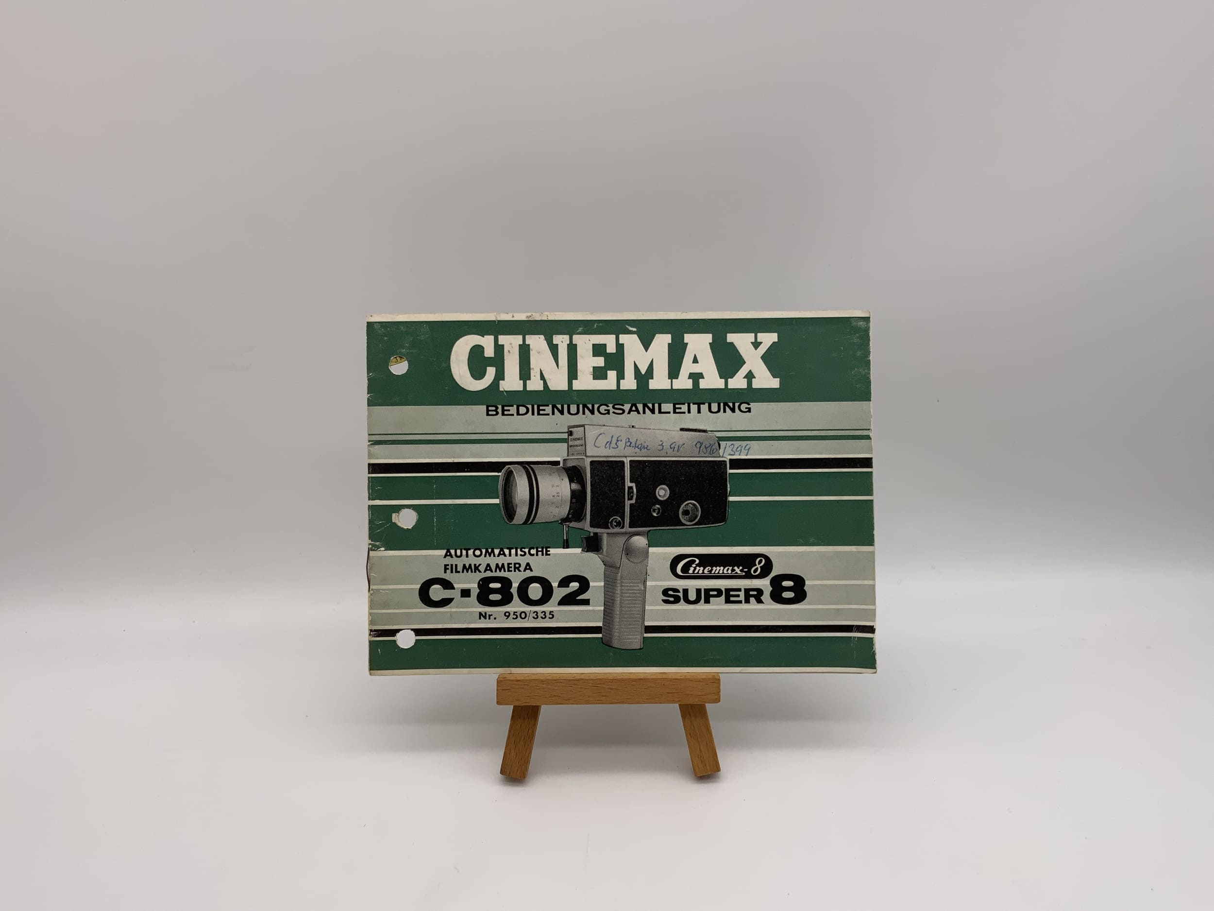 Sinemax C-802 Super 8 User Manual (German)