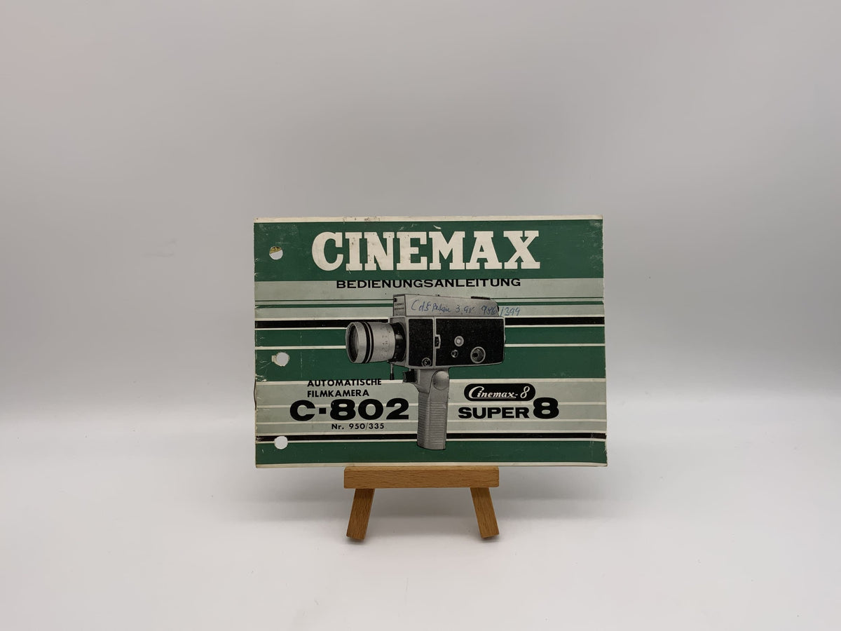 Sinemax C-802 Super 8 User Manual (German)