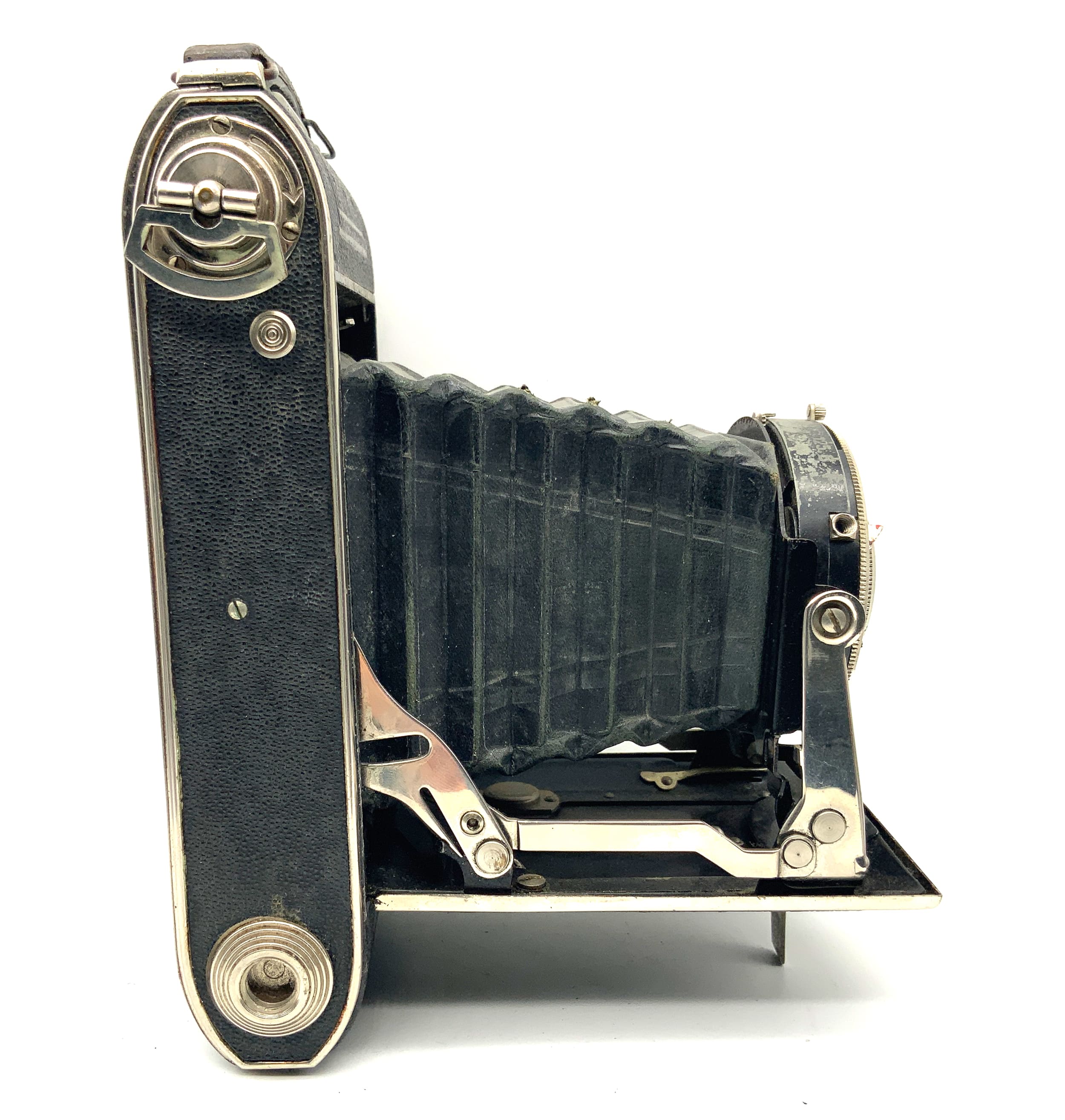 Klappkamera mit Zecanar Anastigmat 10,5cm 1:6.3 Analogkamera