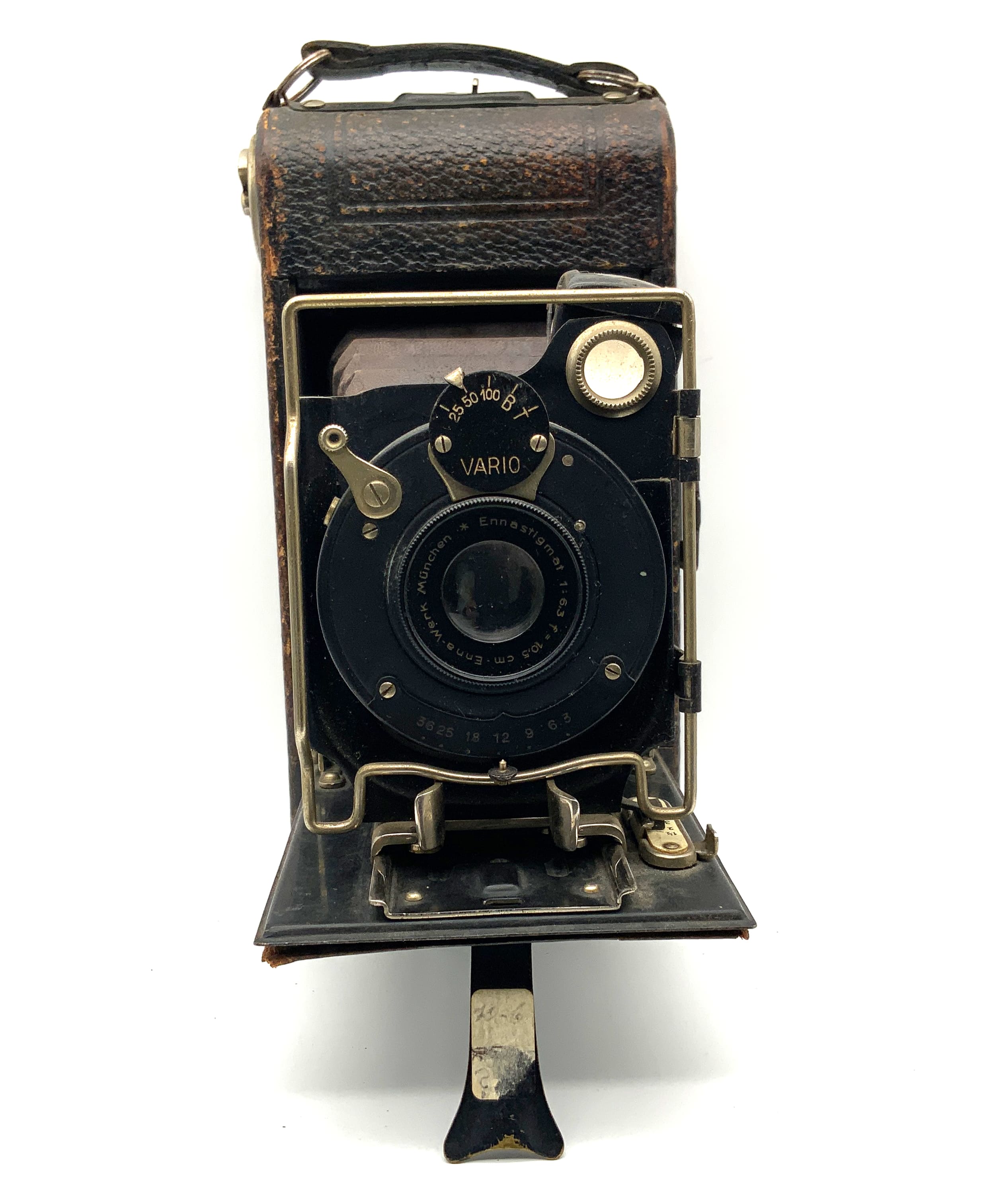 Welta Klappkamera mit Enna München Ennastigmat 10,5cm 1:6.3 Analogkamera