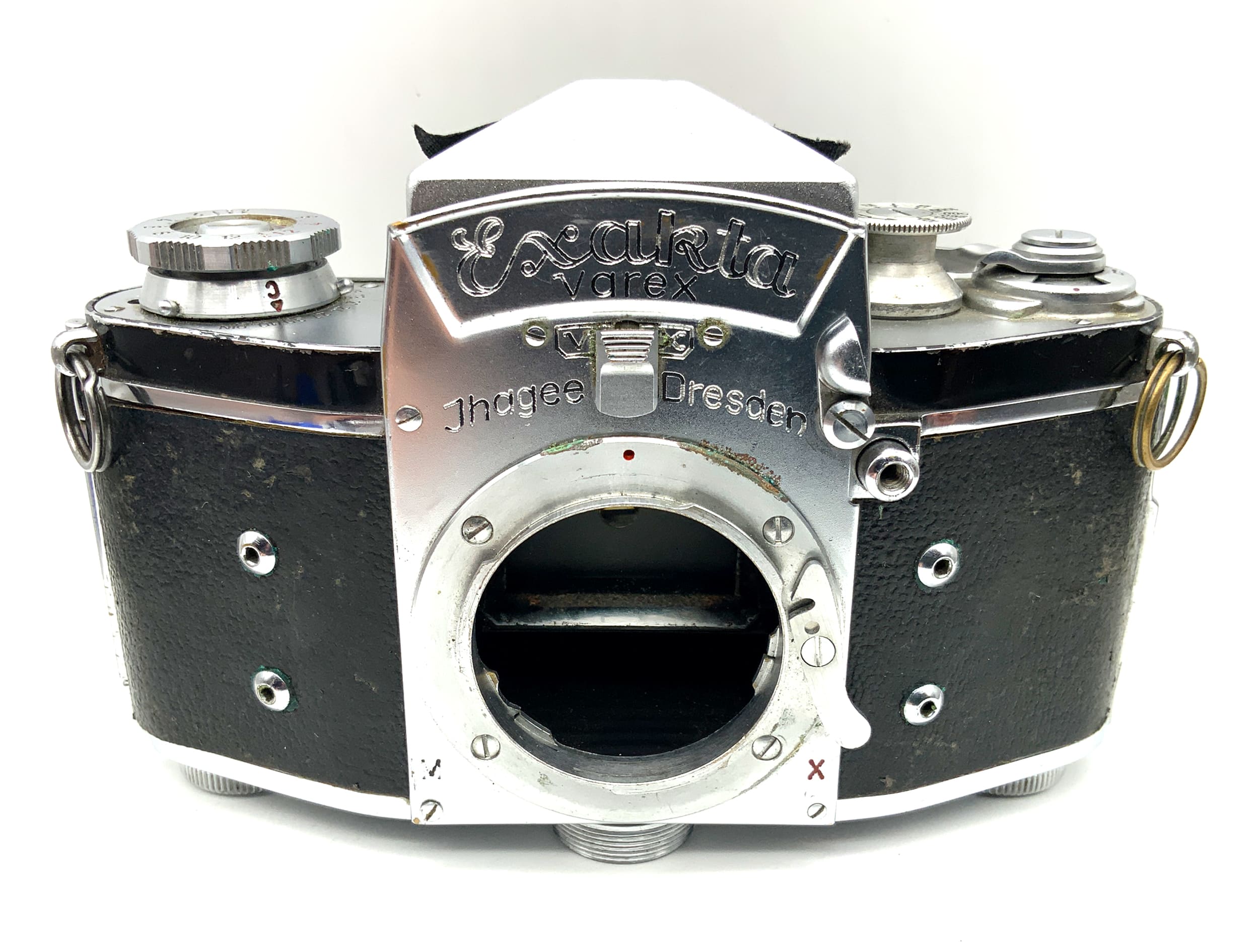 Ihagee Exakta Varex VX SLR 35mm analog single-lens reflex camera body (Exa)