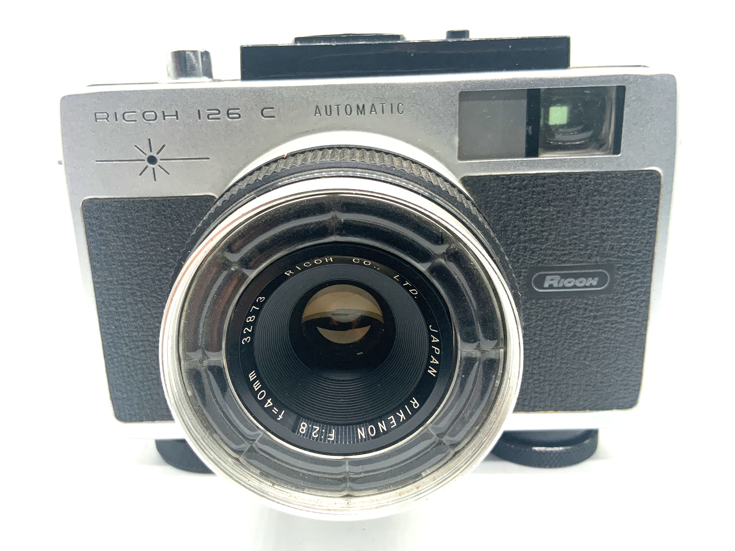Ricoh 126 C Automatic Sucherkamera mit Rikenon 40mm 1:2.8 Analogkamera