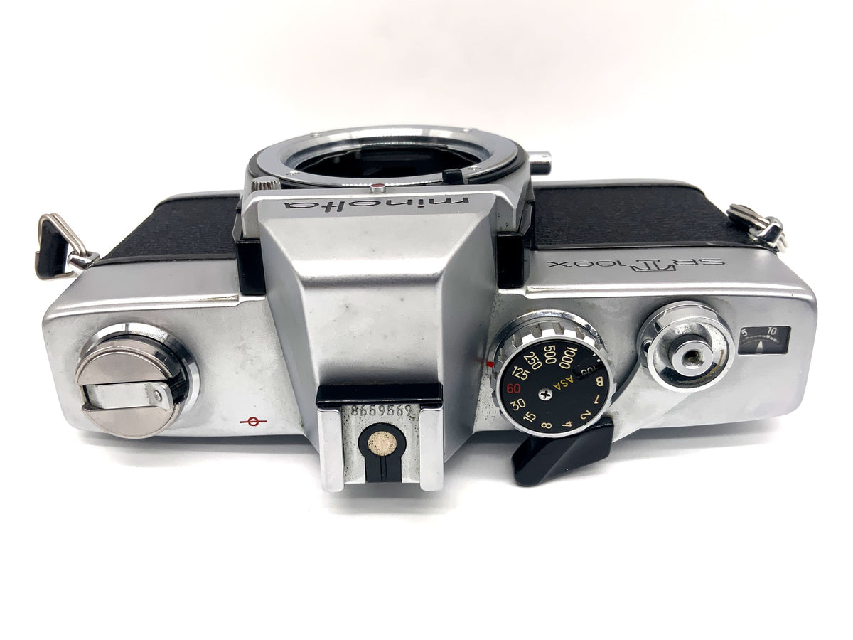 Minolta SRT 100x SLR 35mm Spiegelreflexkamera analog Body Gehäuse (Minolta MD)