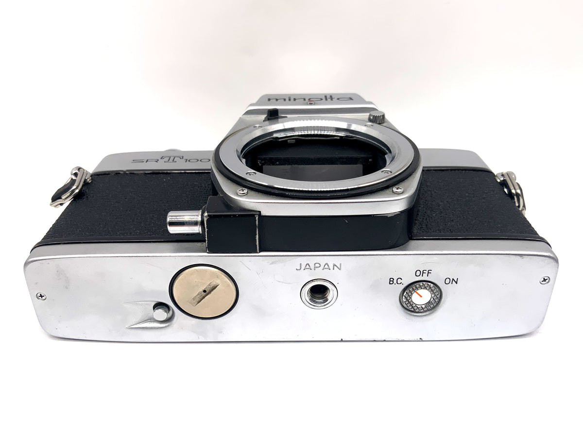 Minolta SRT 100x SLR 35mm Spiegelreflexkamera analog Body Gehäuse (Minolta MD)