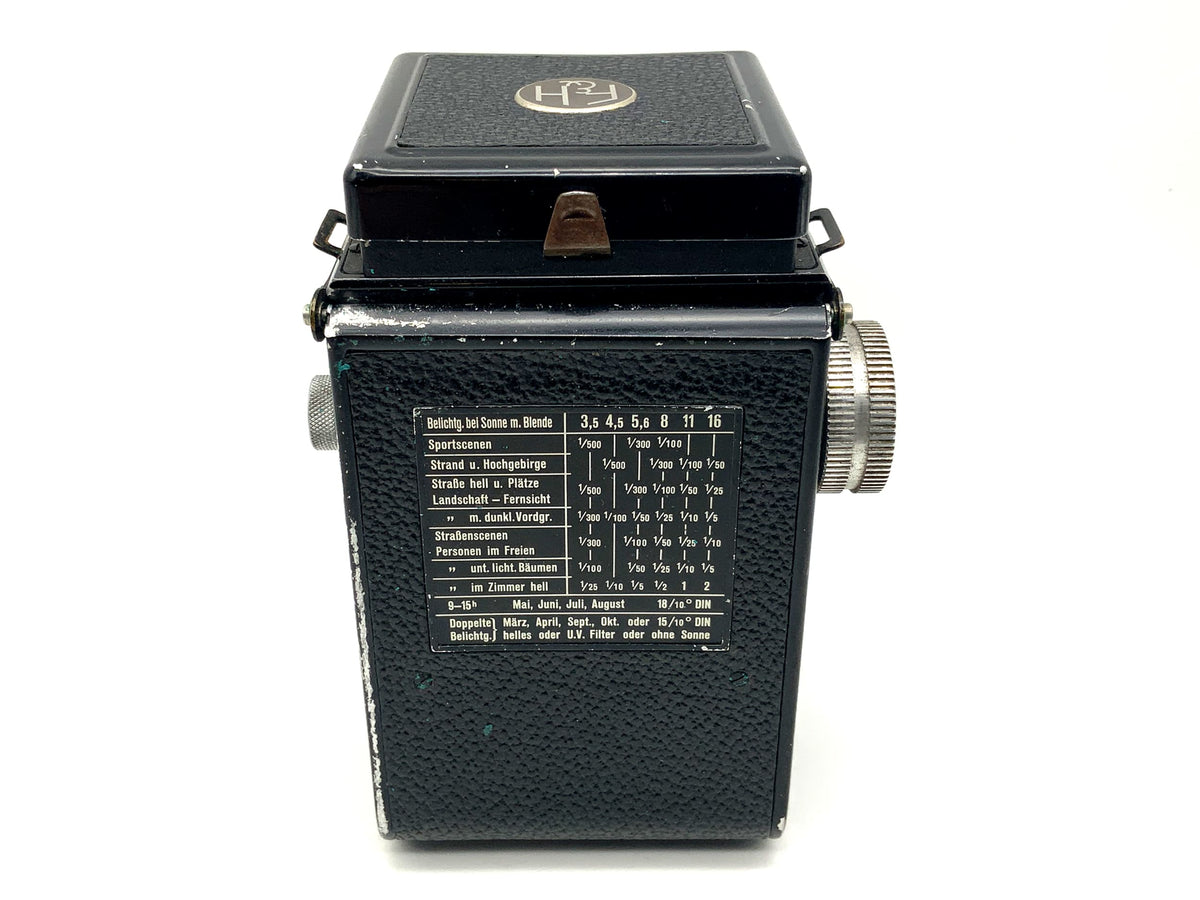 Rollei F&amp;H Rolleicord TLR with Triotar 7.5cm 1:3.5 twin-lens reflex analog camera