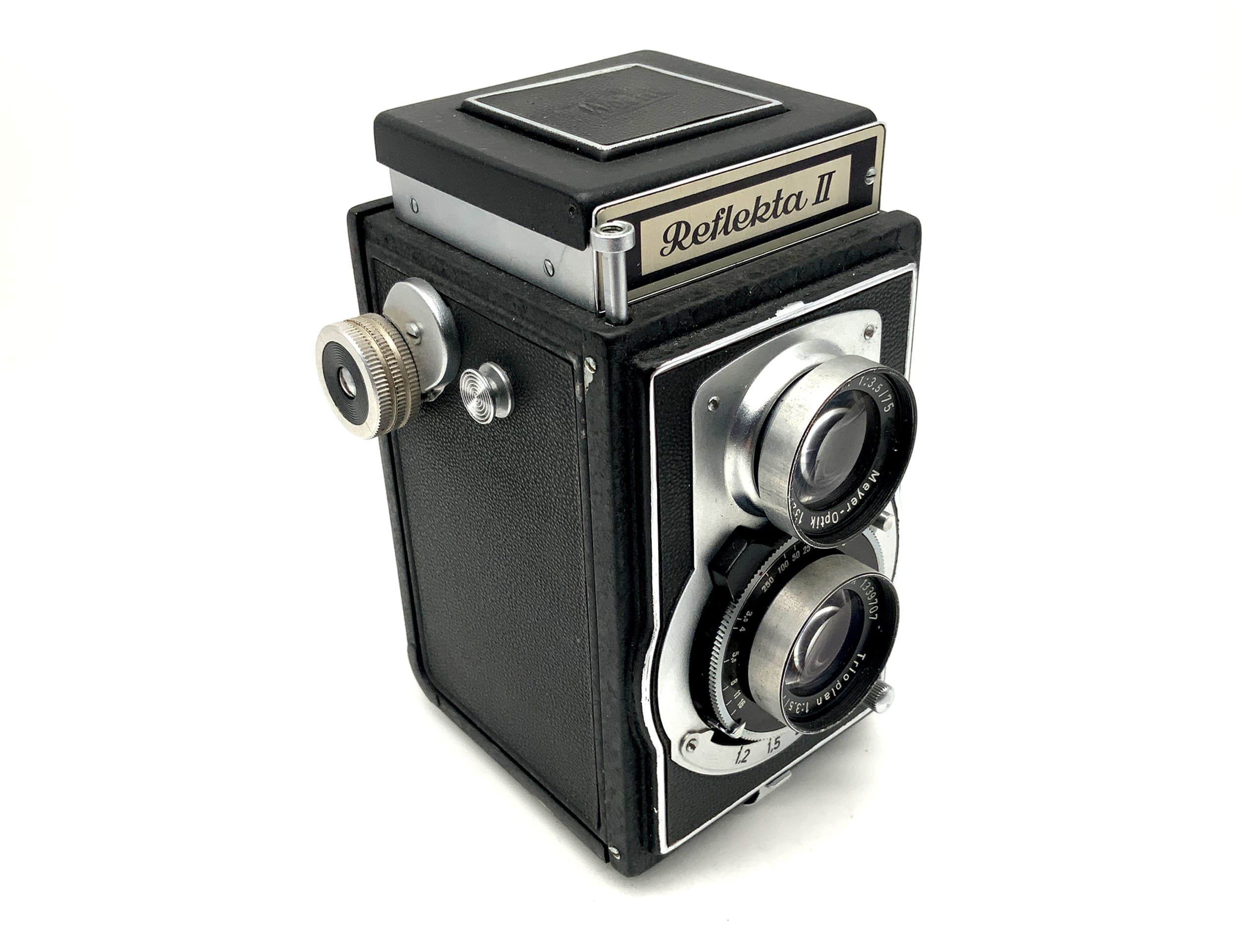 Welta Reflexiona II TLR with Meyer optics Trioplan 75mm 1:3.5 two-lens