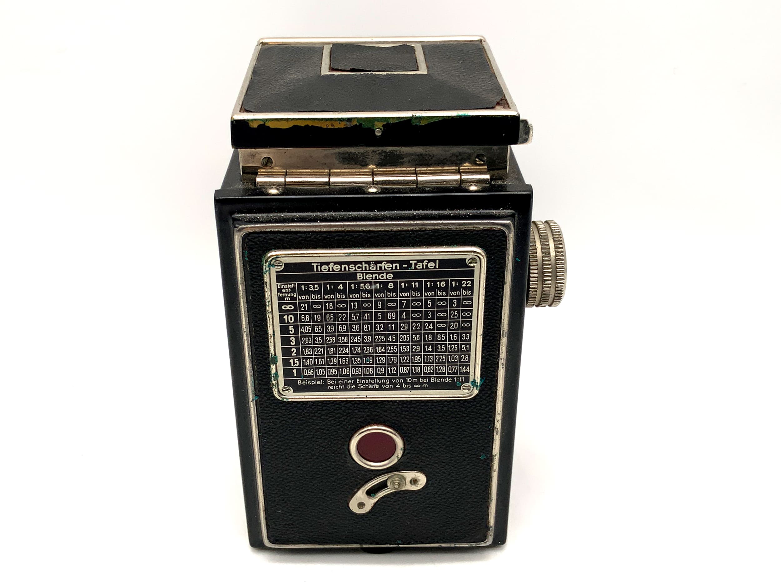 Welta Reflexiona TLR with E. Ludwig Meritar 7.5cm 1:3.5 two-lens analog camera