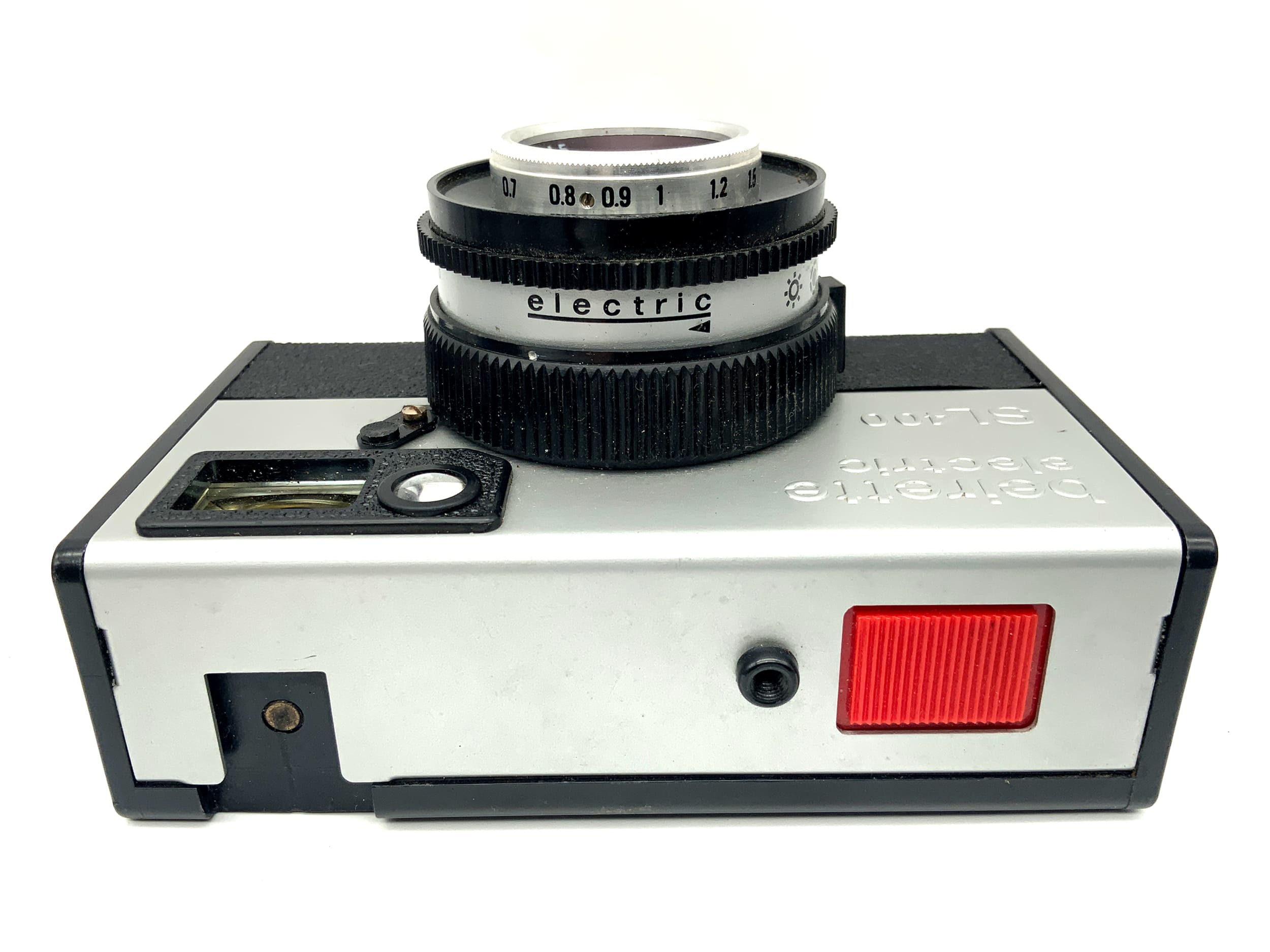 Beier Beirette Electric SL 400 Sucherkamera mit Meritar 45mm 1:2.8 Analogkamera