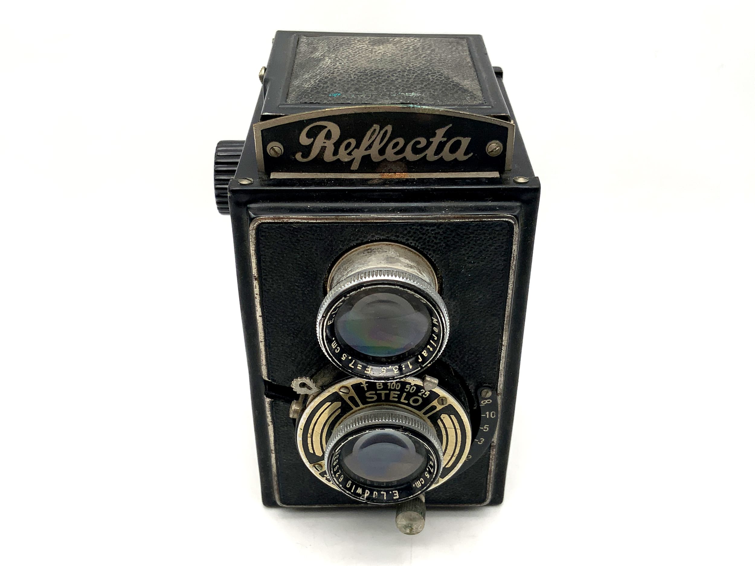 Welta Reflexiona TLR with E. Ludwig Meritar 7.5cm 1:3.5 two-lens analog camera