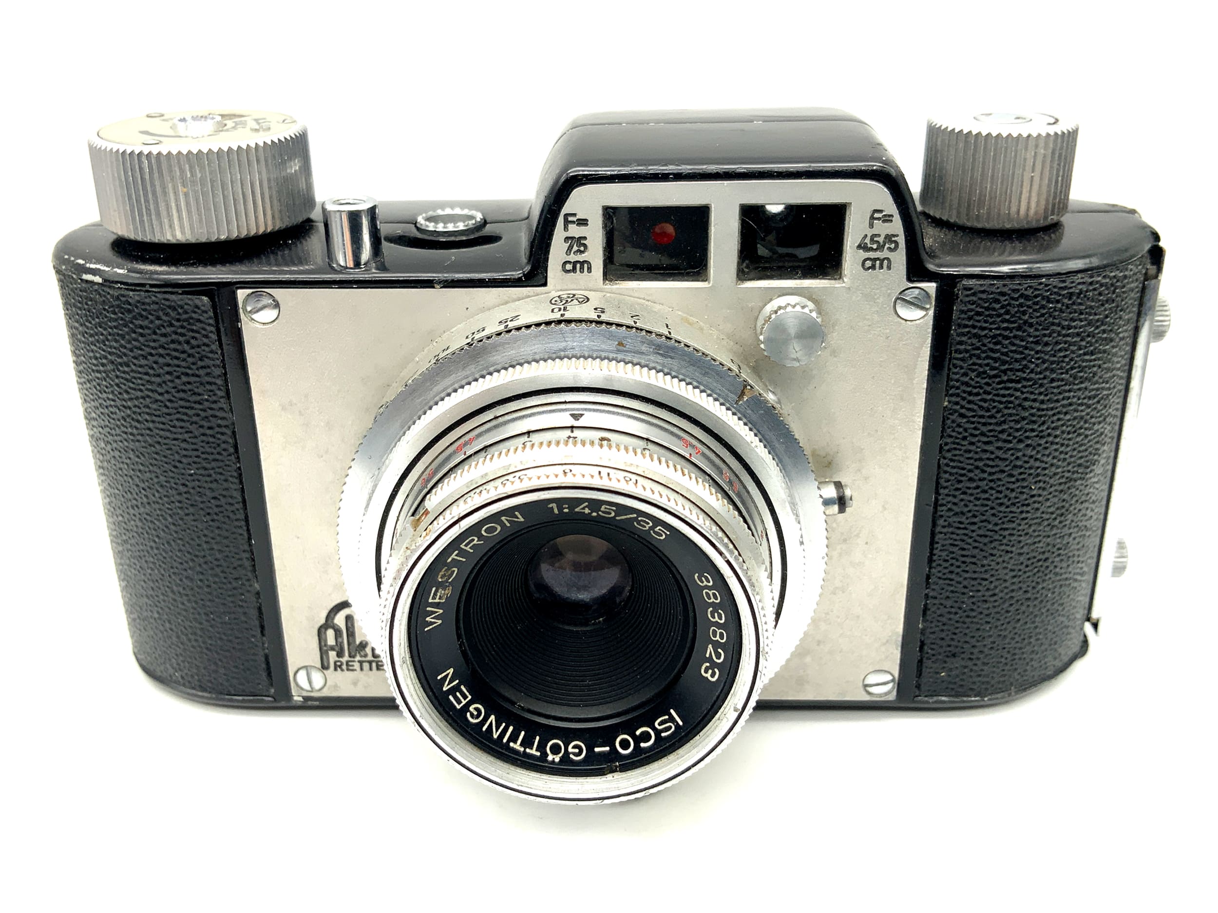 AkA Akarette Sucherkamera mit Isco Göttingen Westron 35mm 1:4.5 Analogkamera
