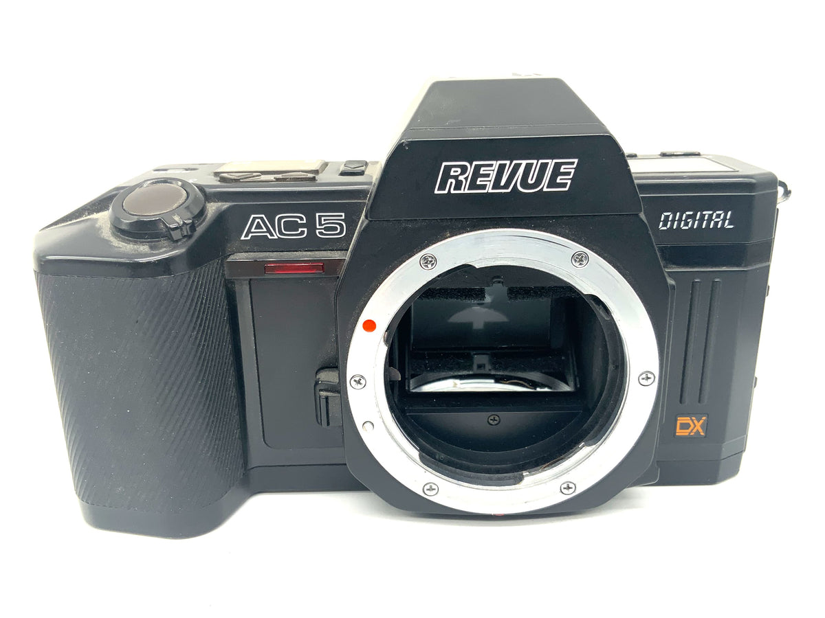 Revue AC5 SLR 35mm Spiegelreflexkamera analog Body Gehäuse (Pentax K)