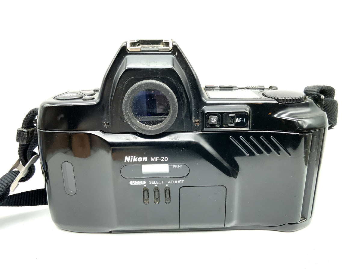 Nikon F-801 SLR mit Data Back Nikon MF-20 35mm SLR analog Body (Nikon AF)