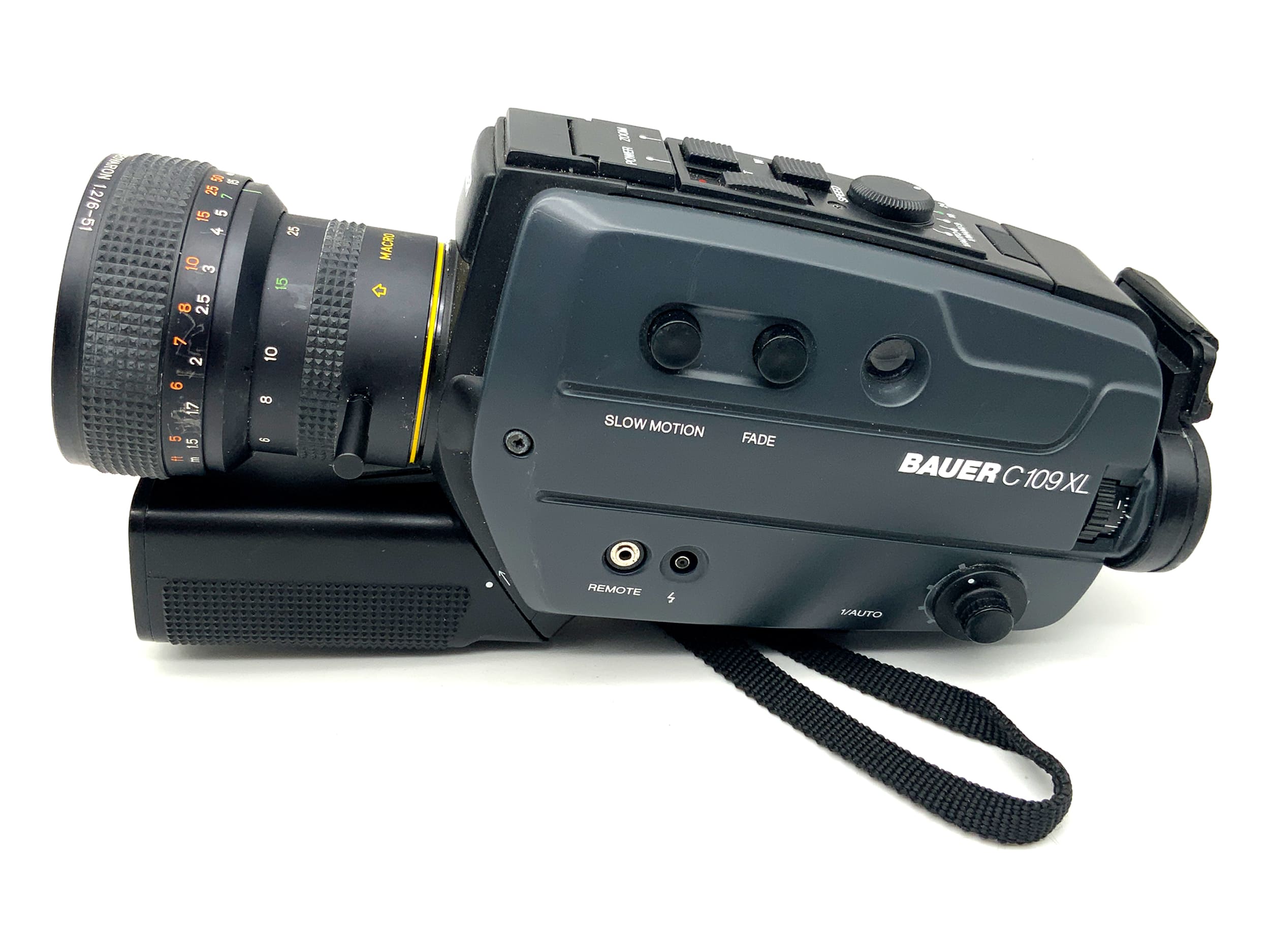 Bauer C 109 XL film camera with Macro-Neovaron 6-51mm 1:1.2 Super 8