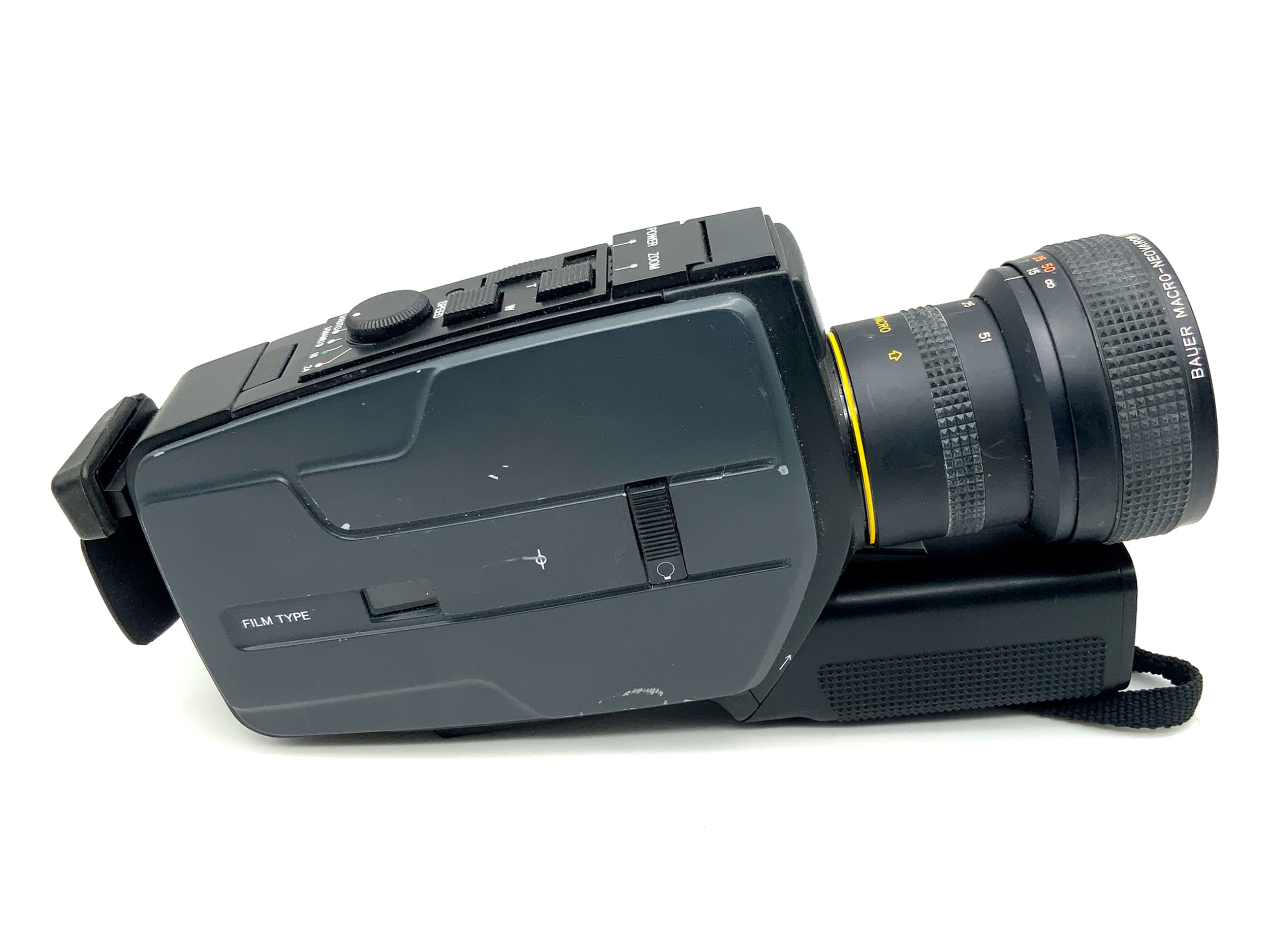 Bauer C 109 XL film camera with Macro-Neovaron 6-51mm 1:1.2 Super 8