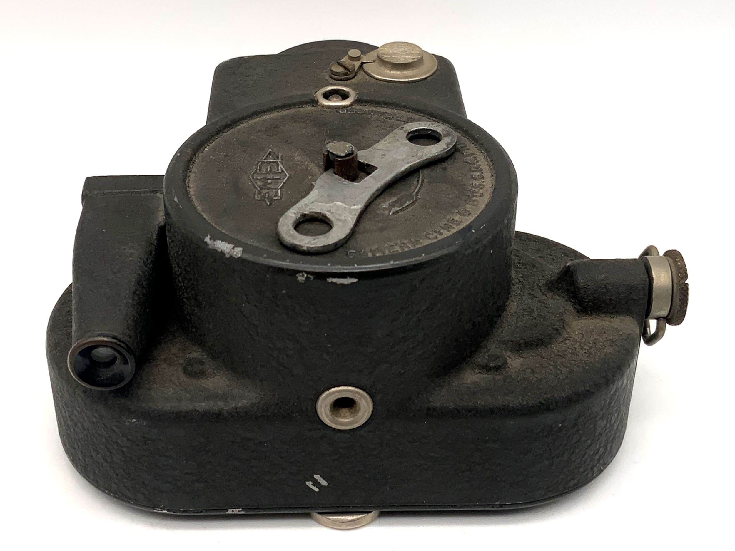 Emel C-61 film camera with Hermagis Perlynx 12.5cm 1:2.5 Super 8 lens