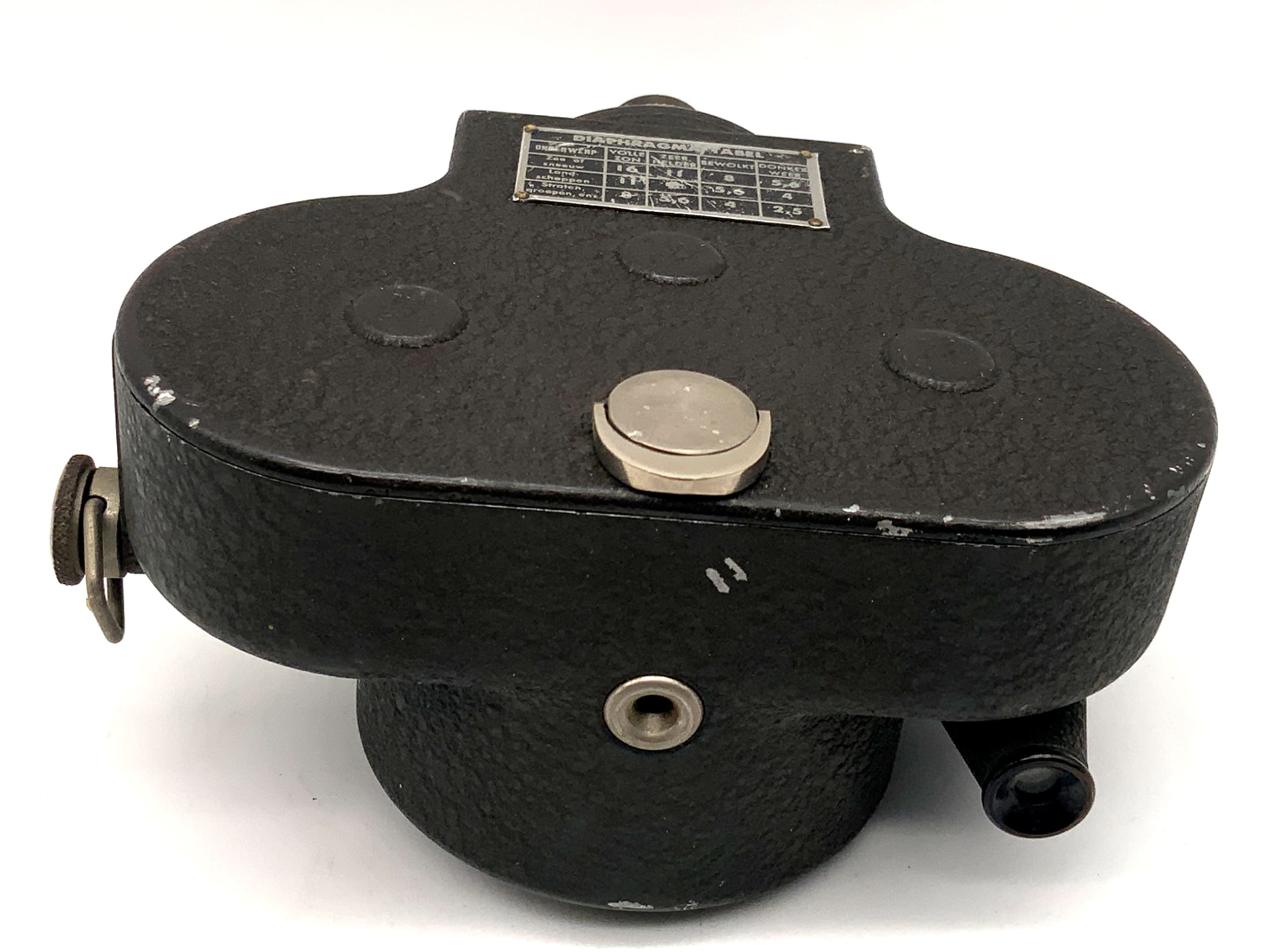 Emel C-61 film camera with Hermagis Perlynx 12.5cm 1:2.5 Super 8 lens