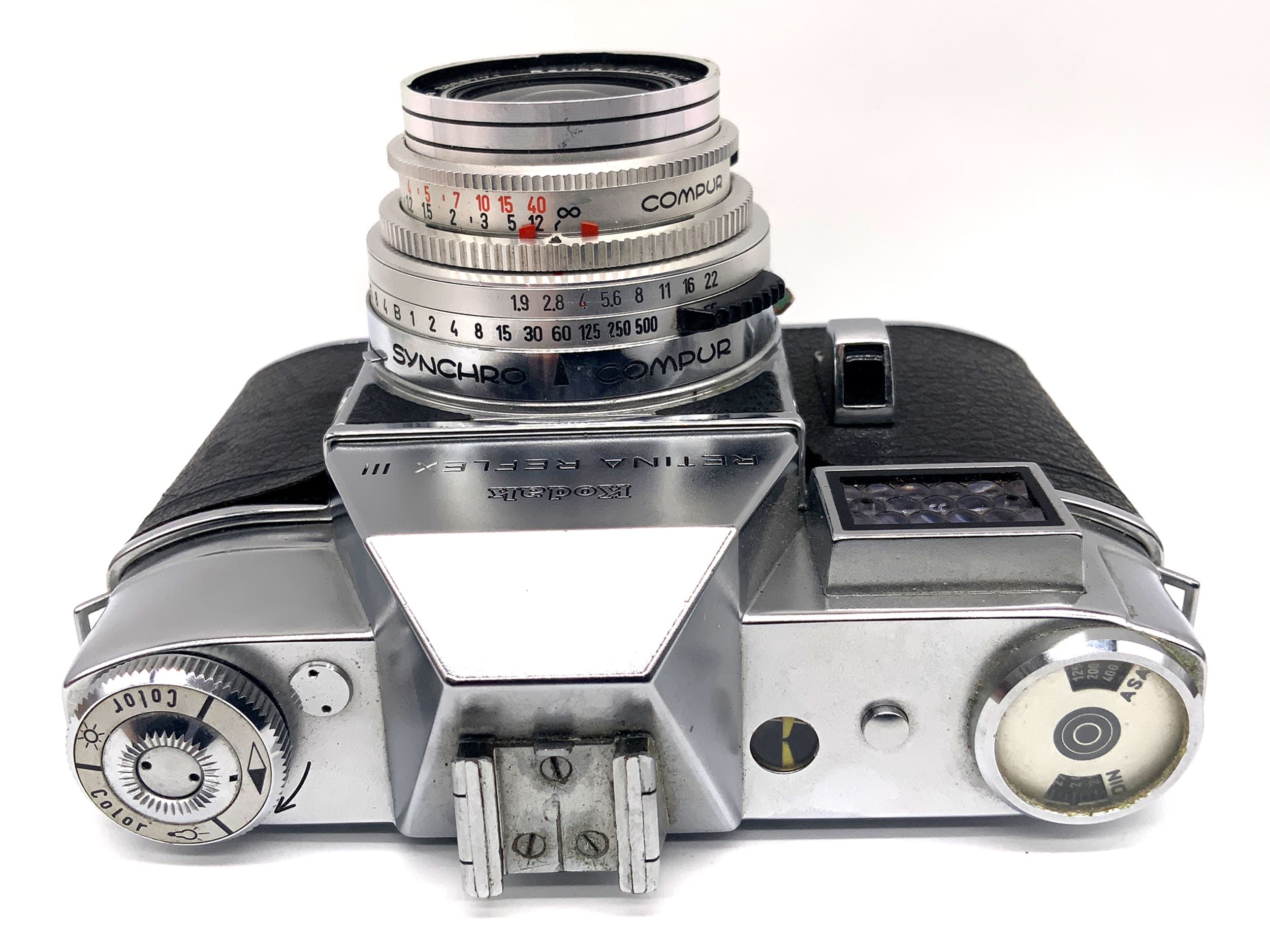Kodak Retina Reflex III mit Schneider Kreuznach Retina-Curtagon 35mm 1:2.8