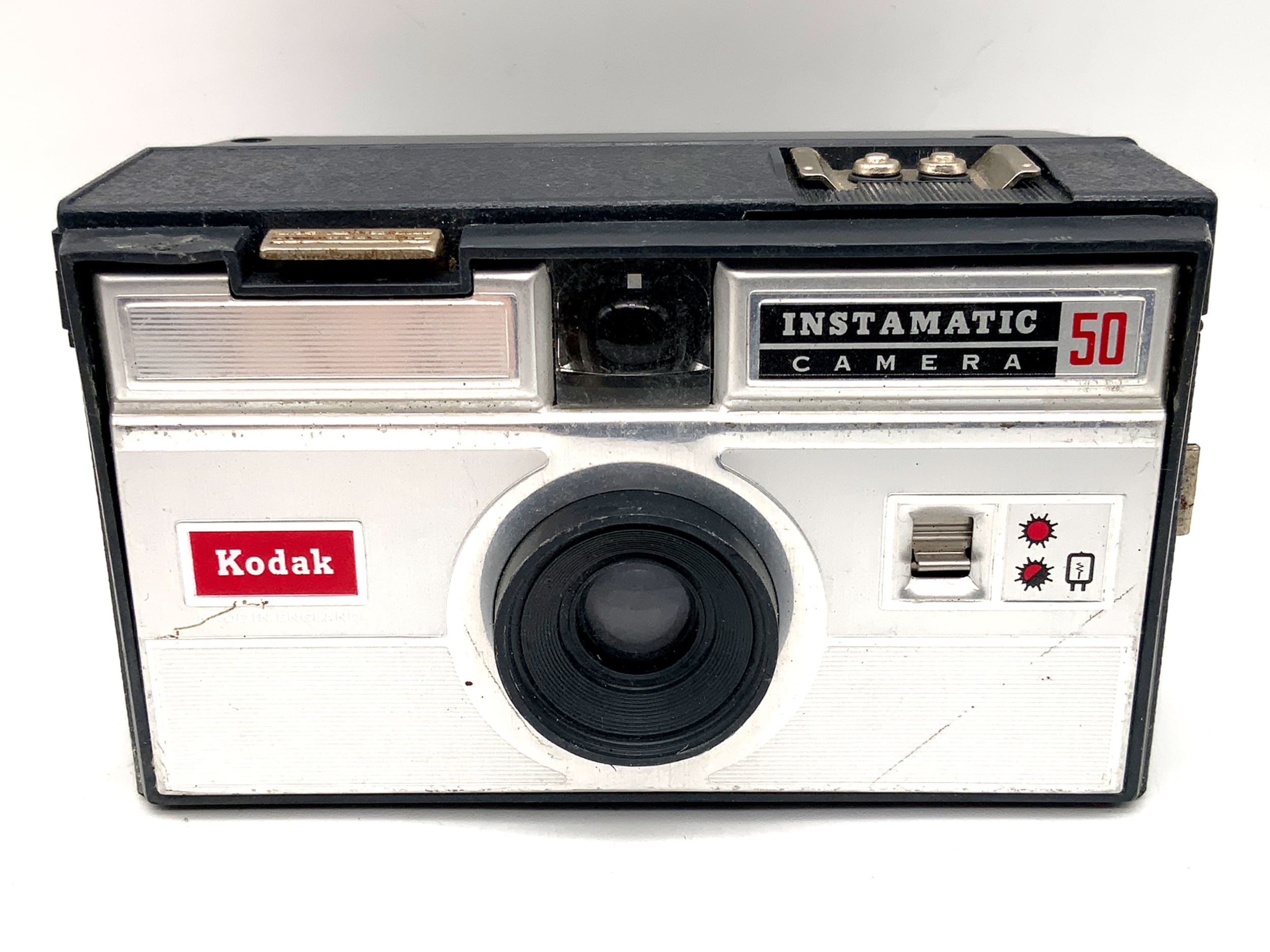Kodak Instamatic 50 viewfinder camera, compact camera, analog camera