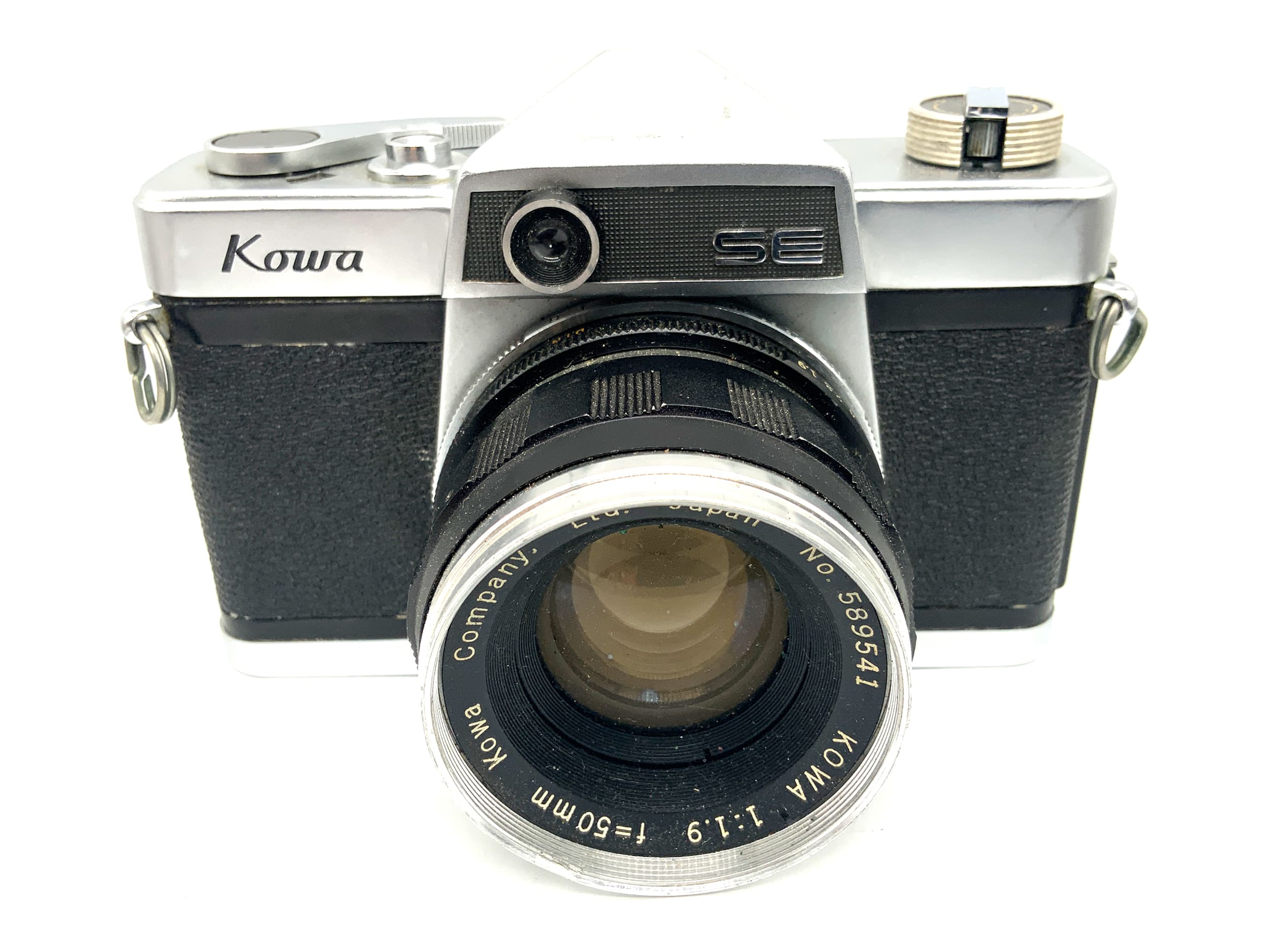 Kowa SE SLR 35mm Spiegelreflexkamera analog Body Gehäuse (50mm 1:1.9)