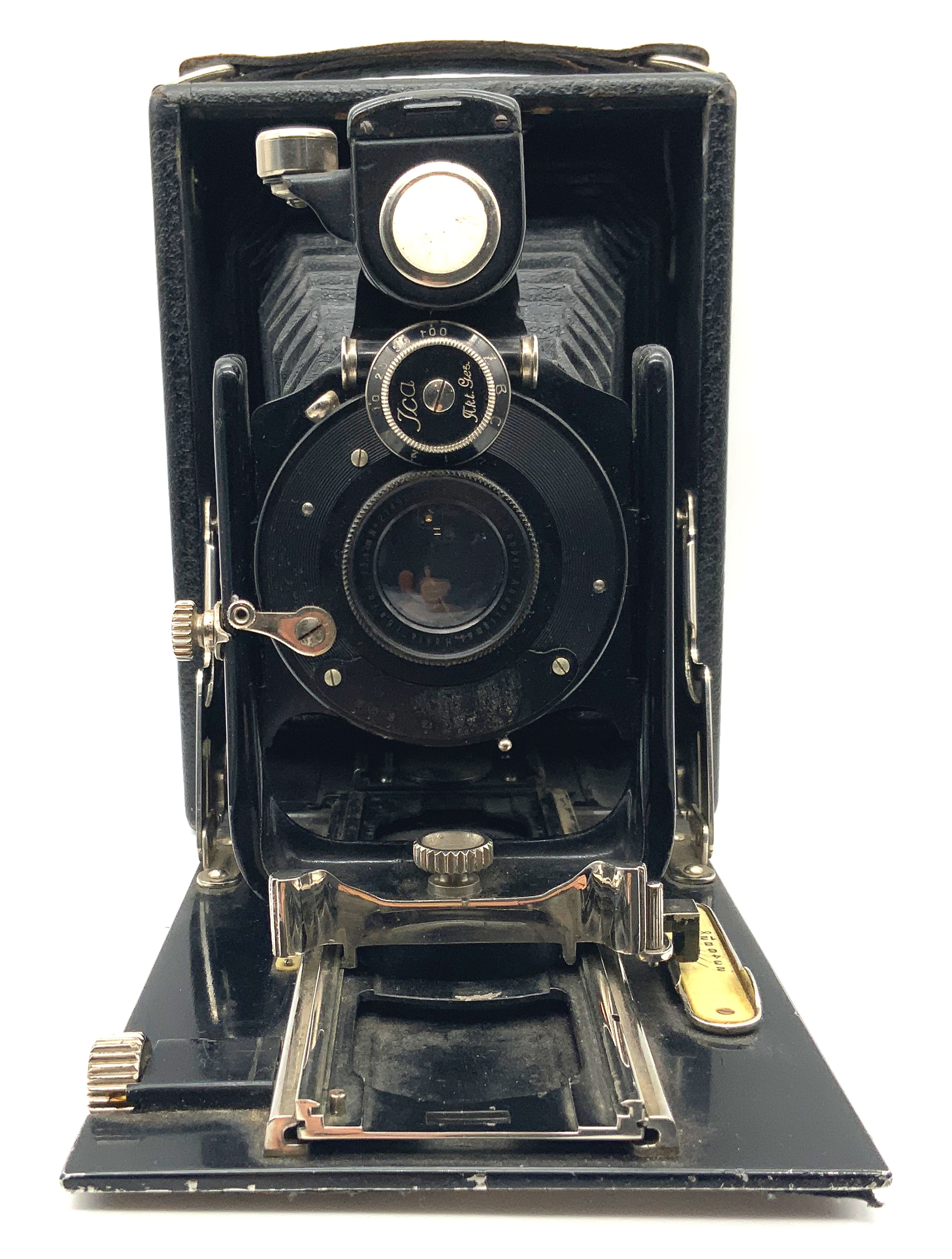 Ica Dresden Maximar 207 Plattenkamera mit Doppel Anastigmat Hekla 13,5cm 1:6.8