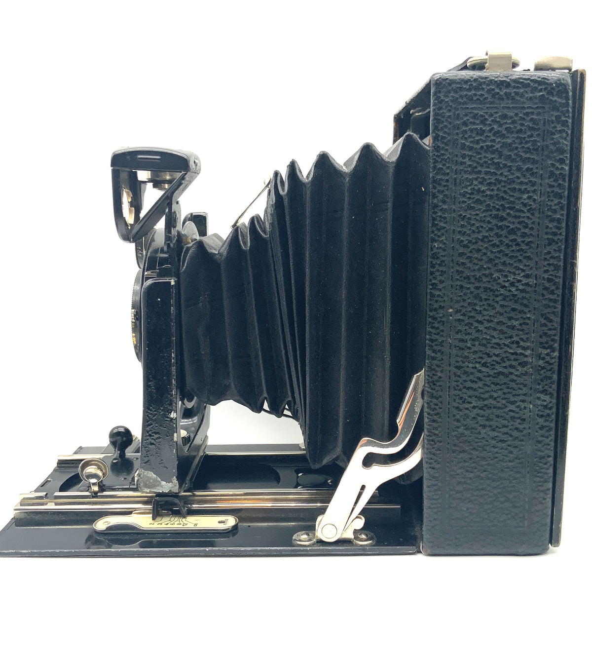 Ica Dresden Maximar 207 Plattenkamera mit Novar Anastigmat 13,5cm 1:4.5