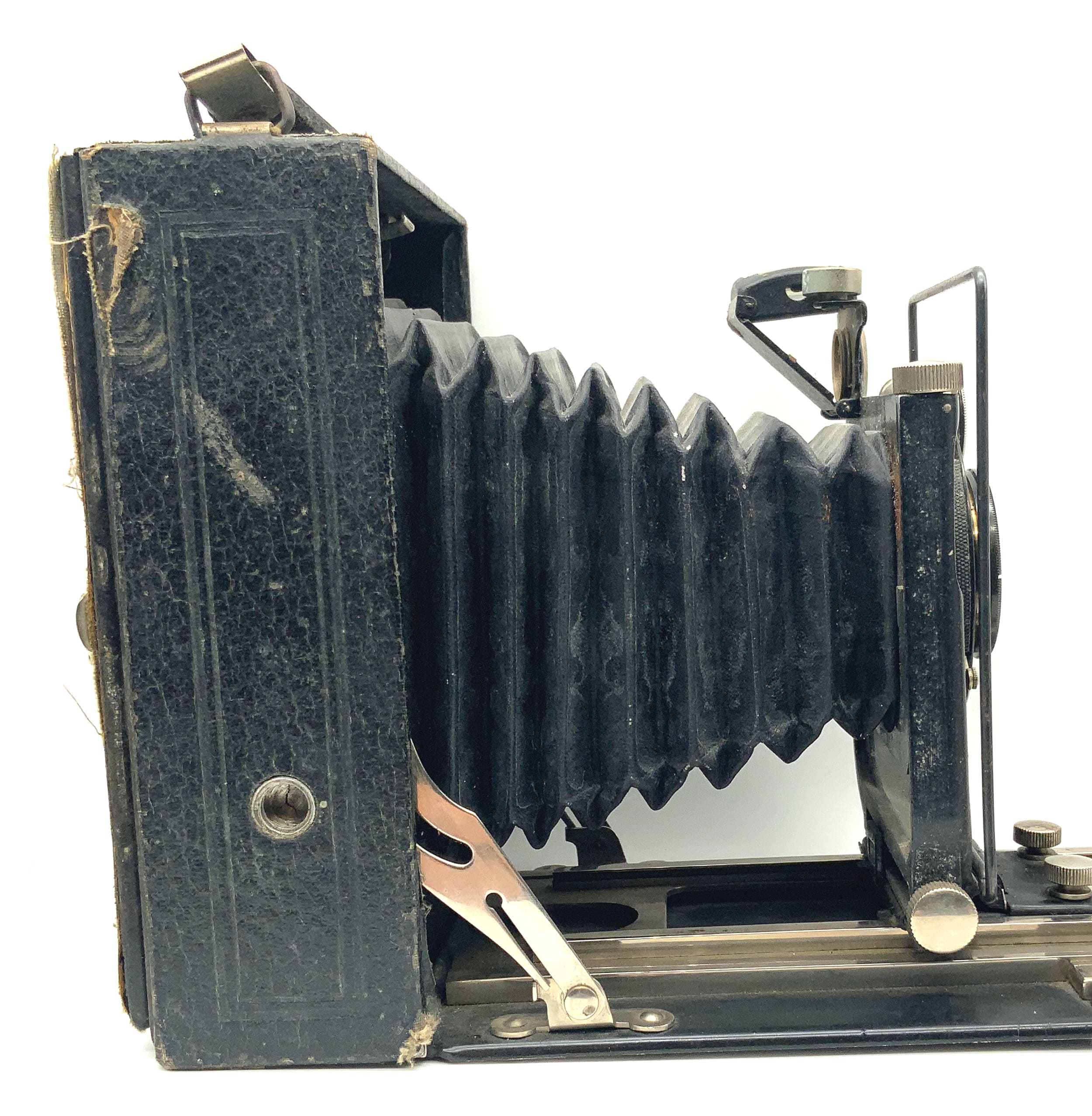 Pomokop No1 Plattenkamera mit Steinheil Doppelanastigmat Unofokal 13,5cm 1:4.5