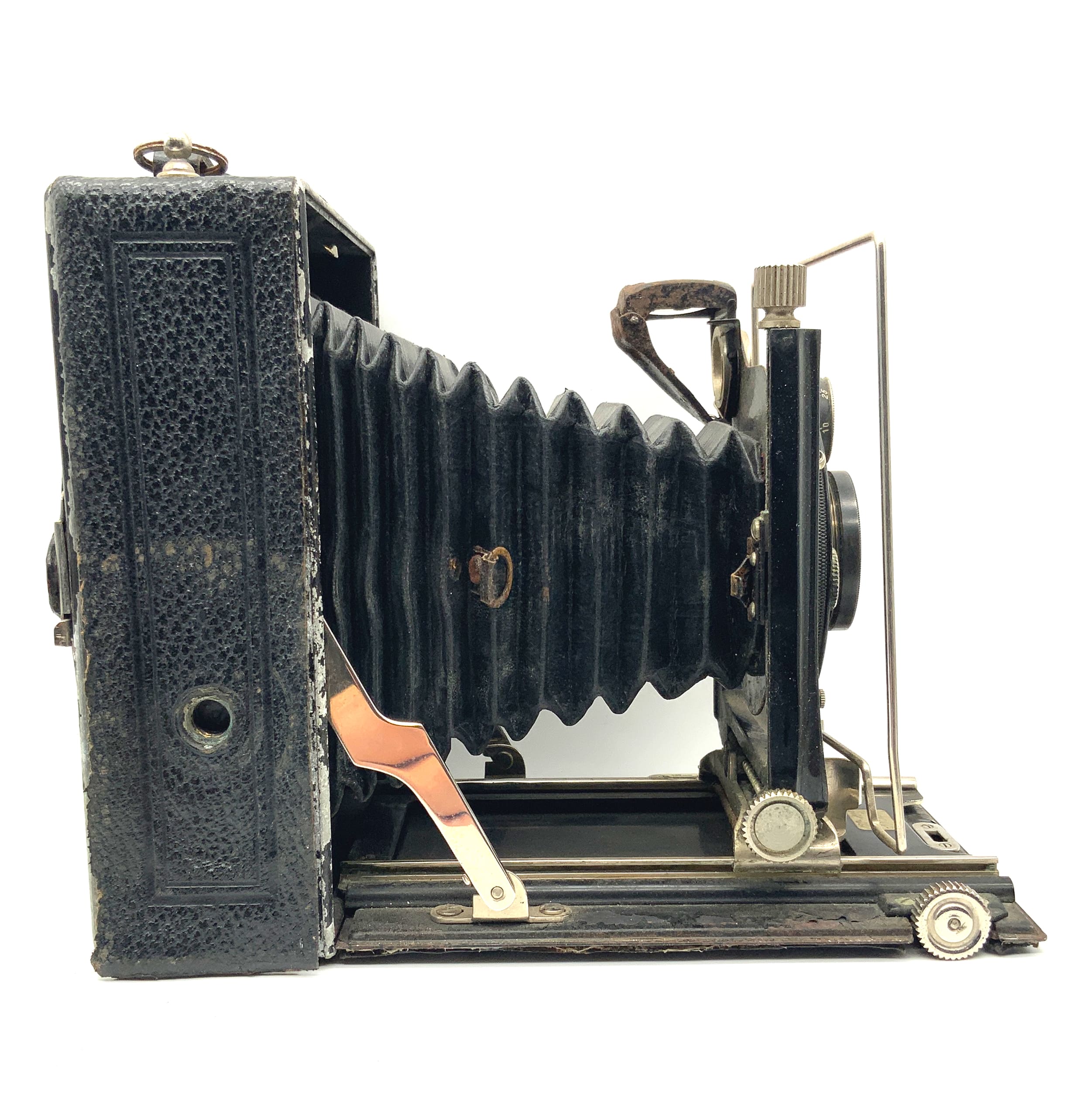 Plattenkamera mit C.P. Goerz berlin Doppelanastigmat Syntor 180mm 1:6.5