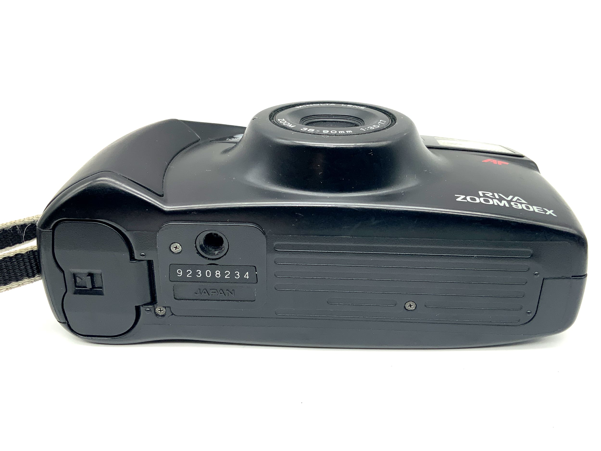 Minolta Riva Zoom 90 EX Point&amp;Shoot with 1:3.5-7.7 f=38-90mm analog camera