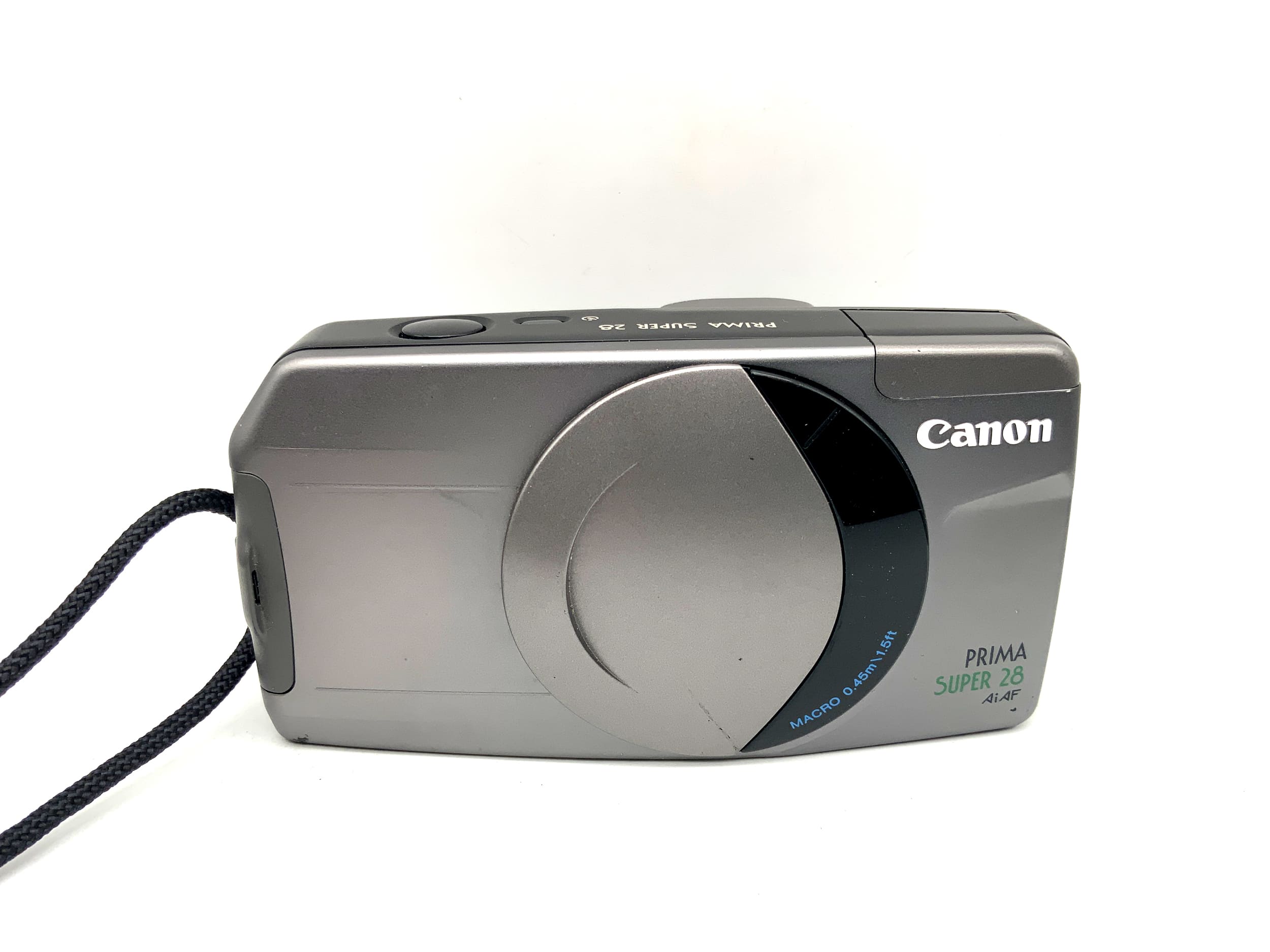 Canon Prima Super 28 Point&amp;Shoot with 1:5.6-7.8 f=28-70mm analog camera