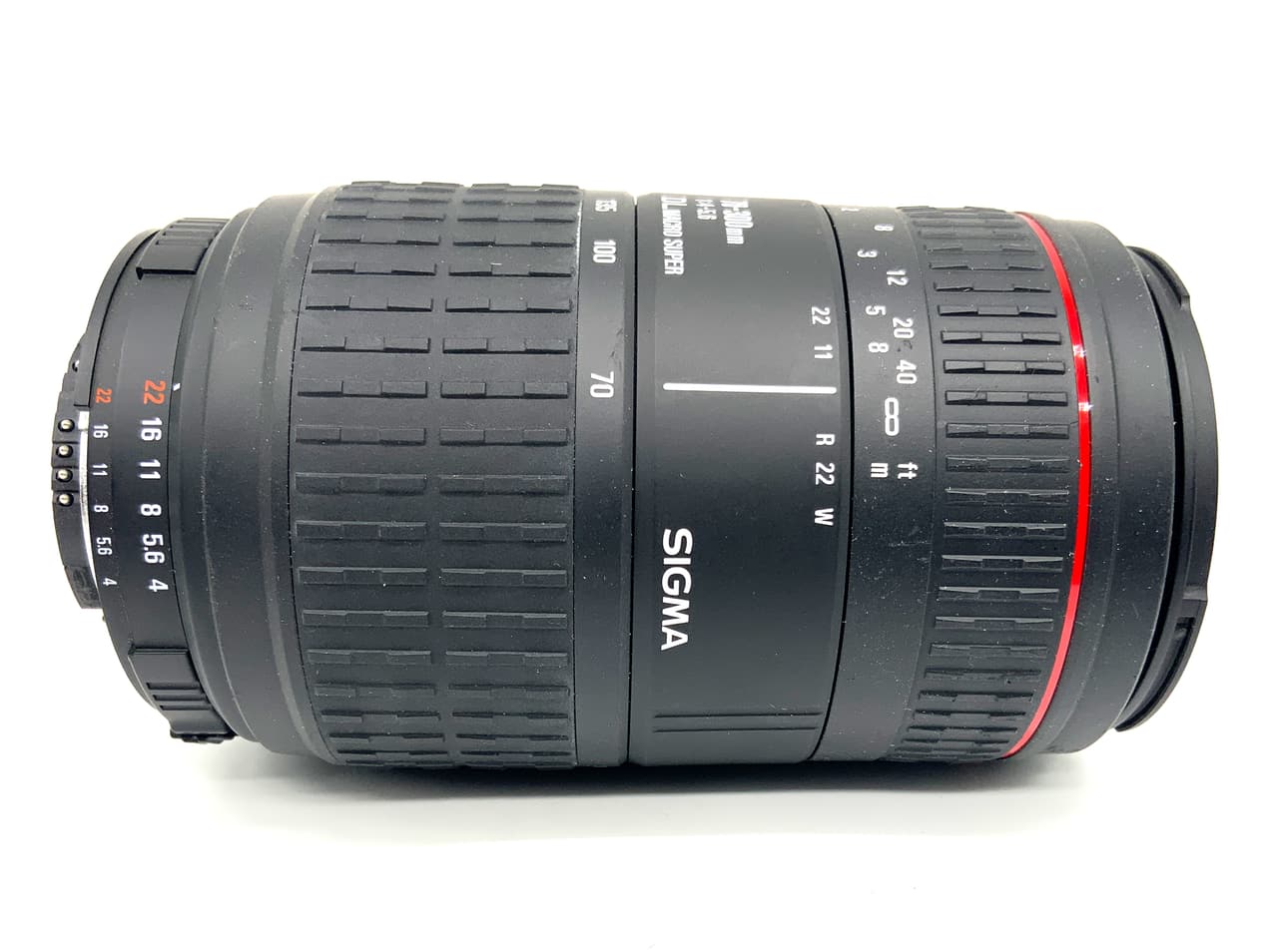 Sigma DL Macro Super 70-300mm 1:4.5-5.6 AF Zoomobjektiv Autofokus (Nikon AF)
