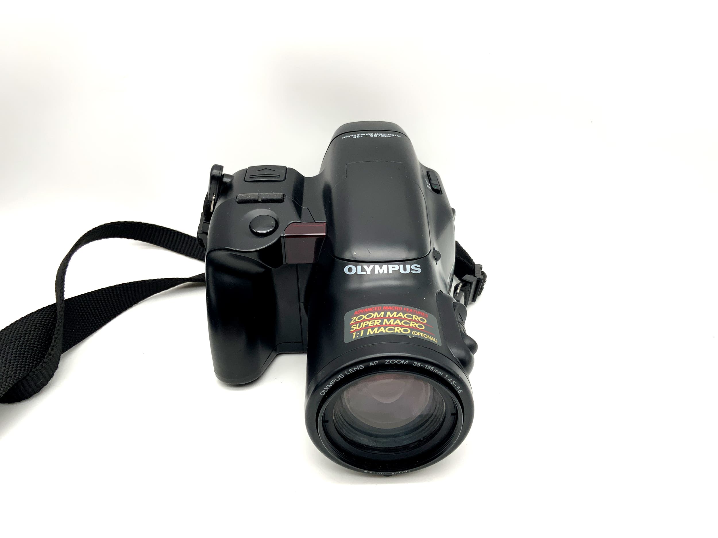 Olympus IS-2000 bridge camera with 1:4.5-5.6 35-135mm macro analog camera