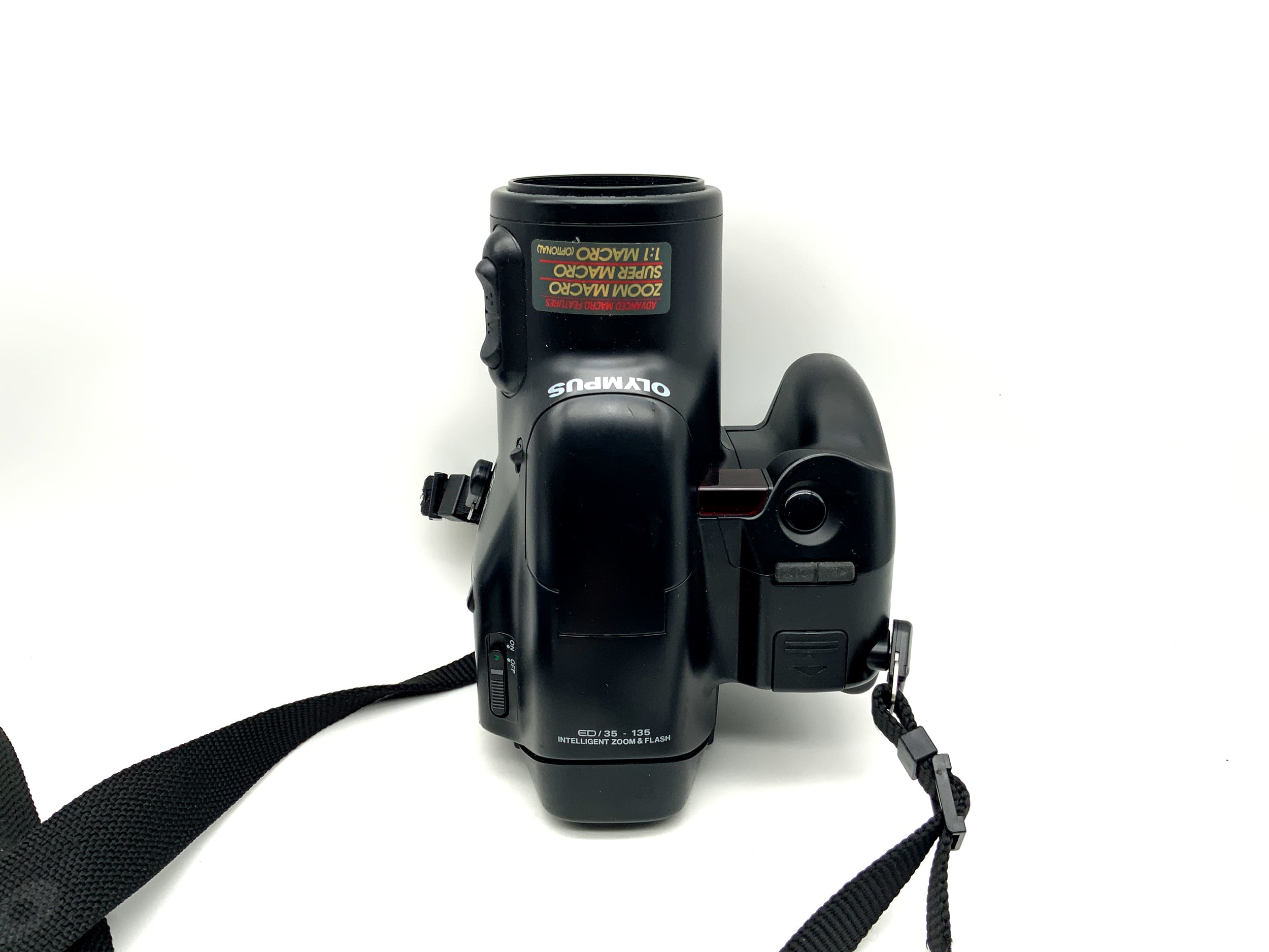 Olympus IS-2000 bridge camera with 1:4.5-5.6 35-135mm macro analog camera