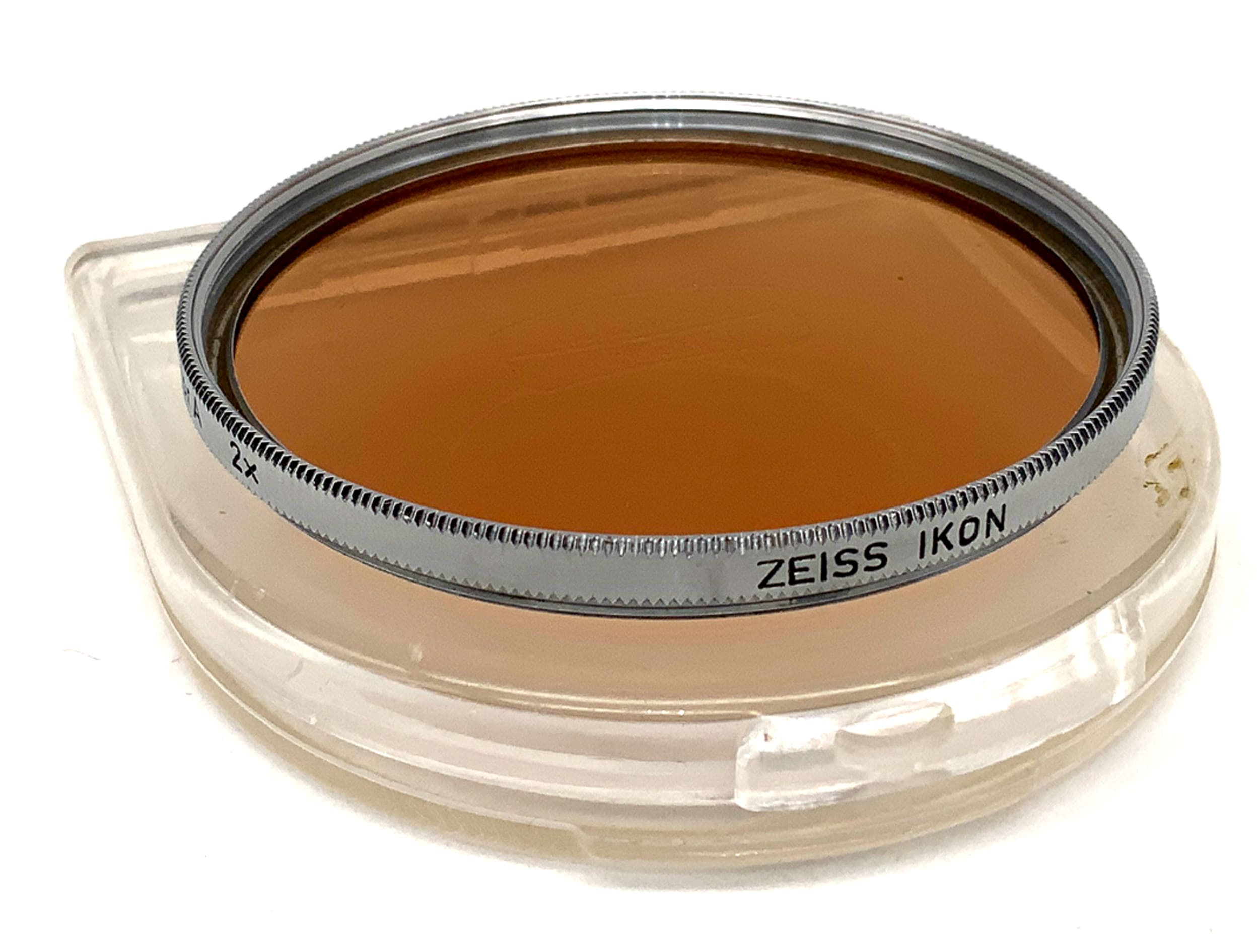Zeiss Ikon color filter S 49 Ikolor A 2x -1 in case, 49mm circular filter