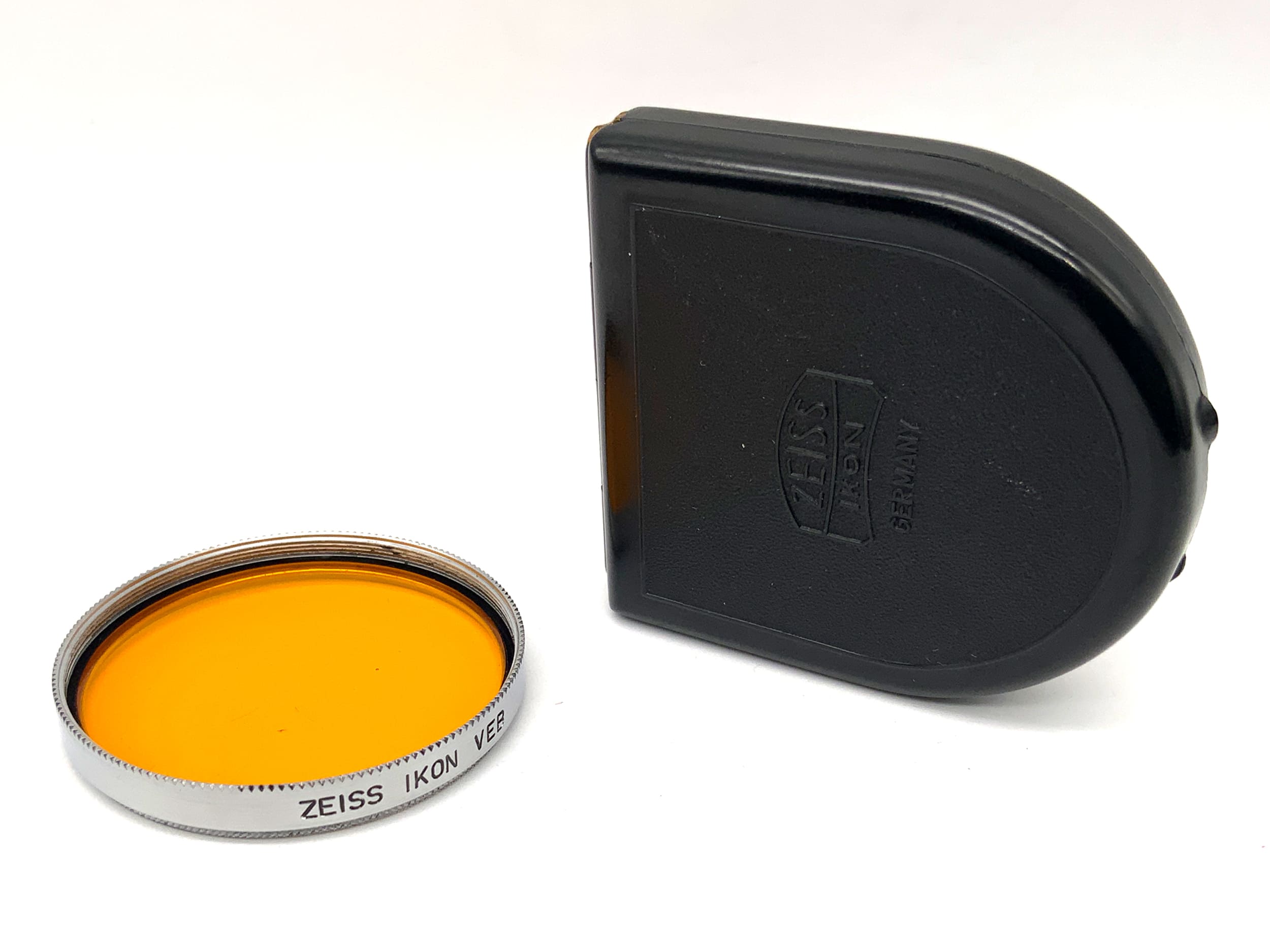 Zeiss Ikon color filter VEB G4 5x orange in case 202024 filter 40.5mm circular