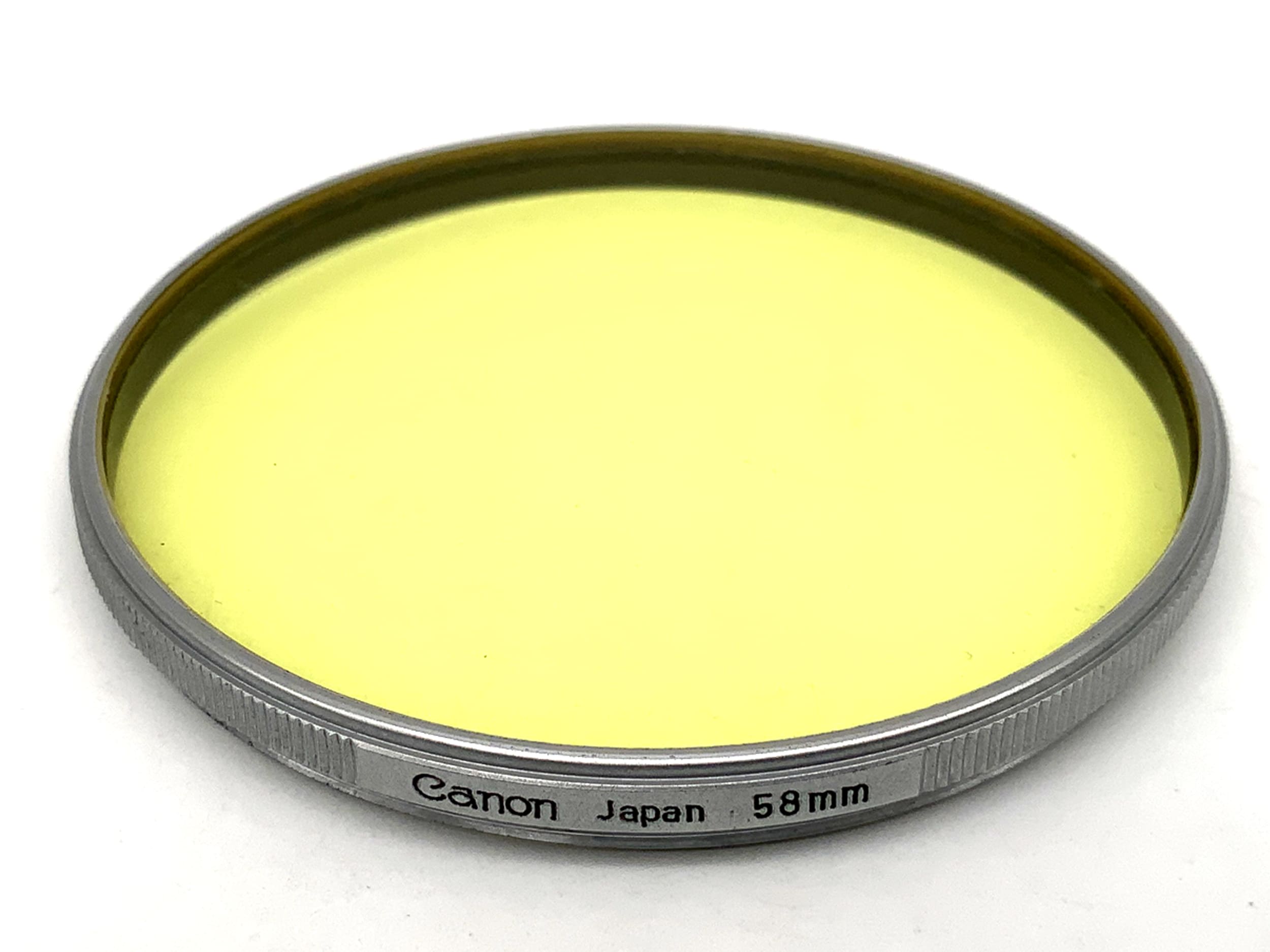 Canon Y1 1.5x yellow color filter, 58mm circular filter thread