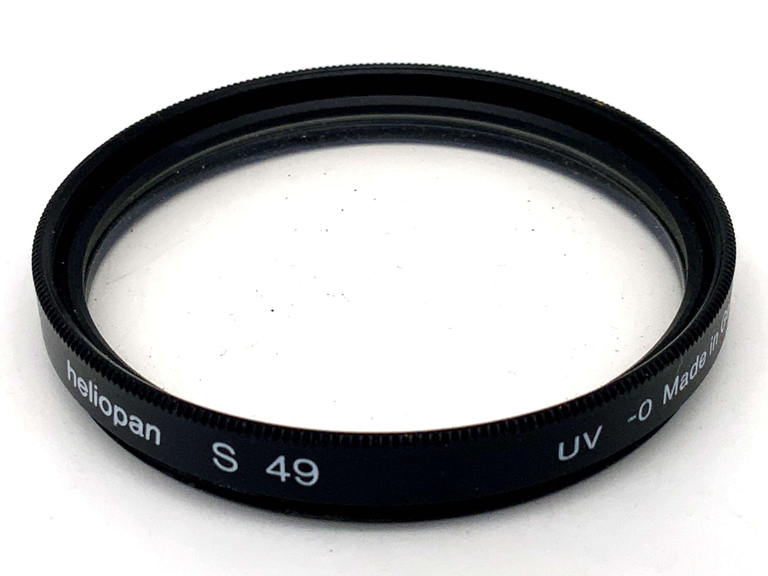 Heliopan UV S 49 UV -0 Filter 49mm Circular Filter Thread