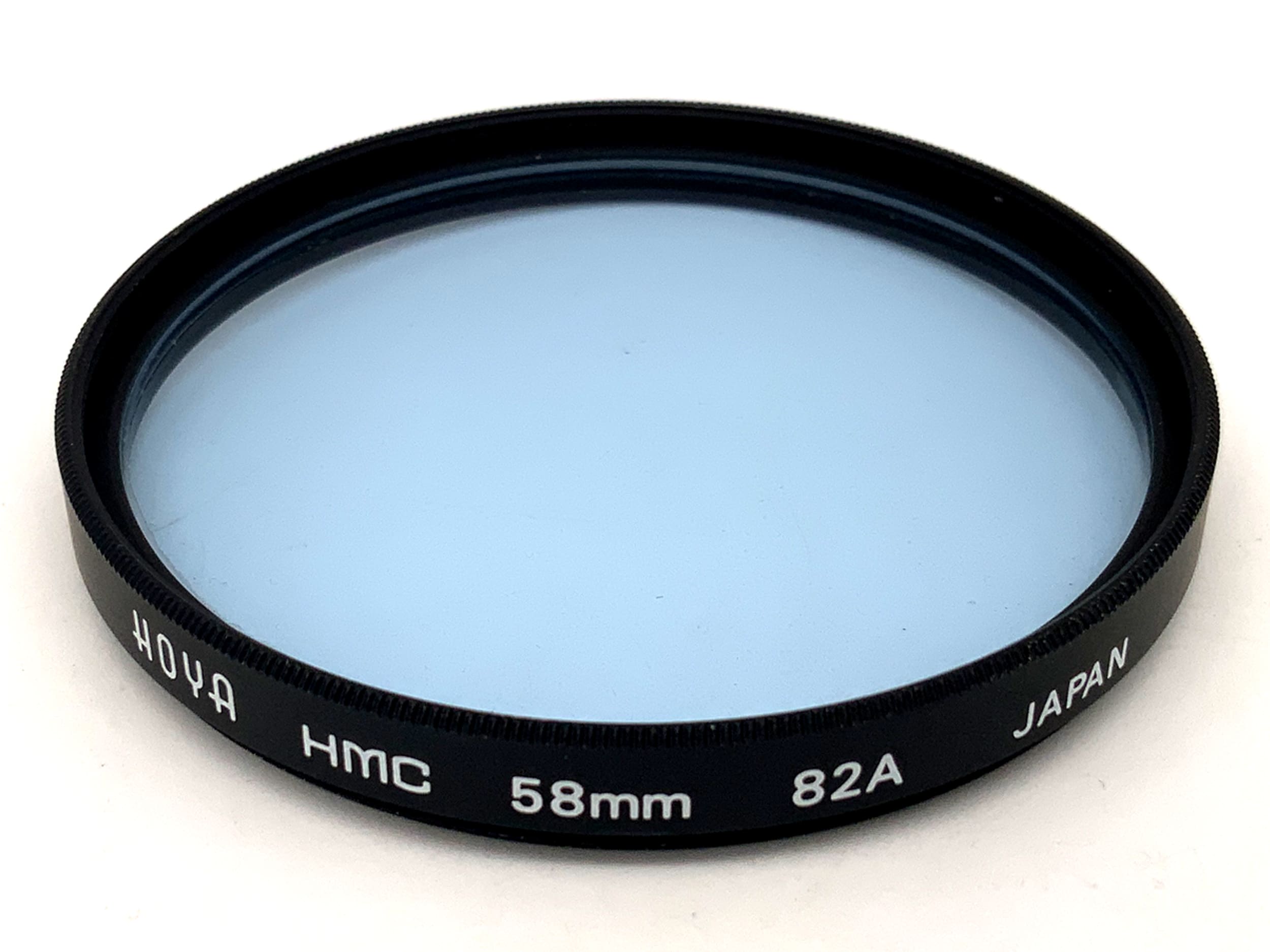 Hoya HMC 82A light blue color filter, 58mm circular