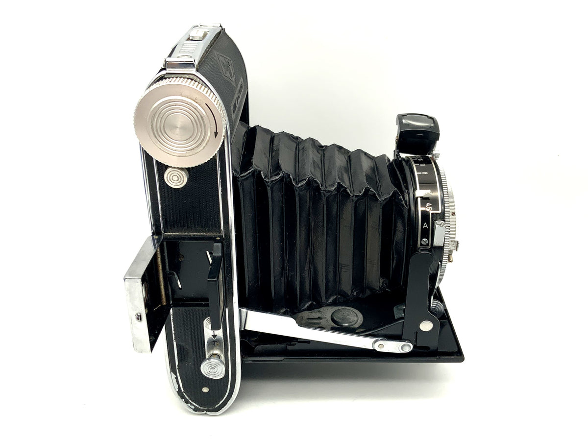 Agfa Billy Record folding camera with Steinheil Apotar 1:4.5 f=105mm Prontor-S